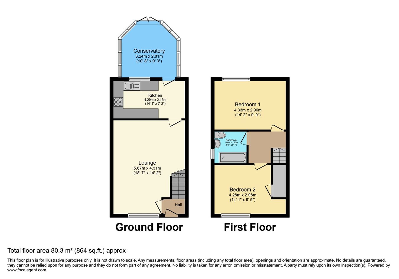 1, Prosper Close, St Austell floorplan