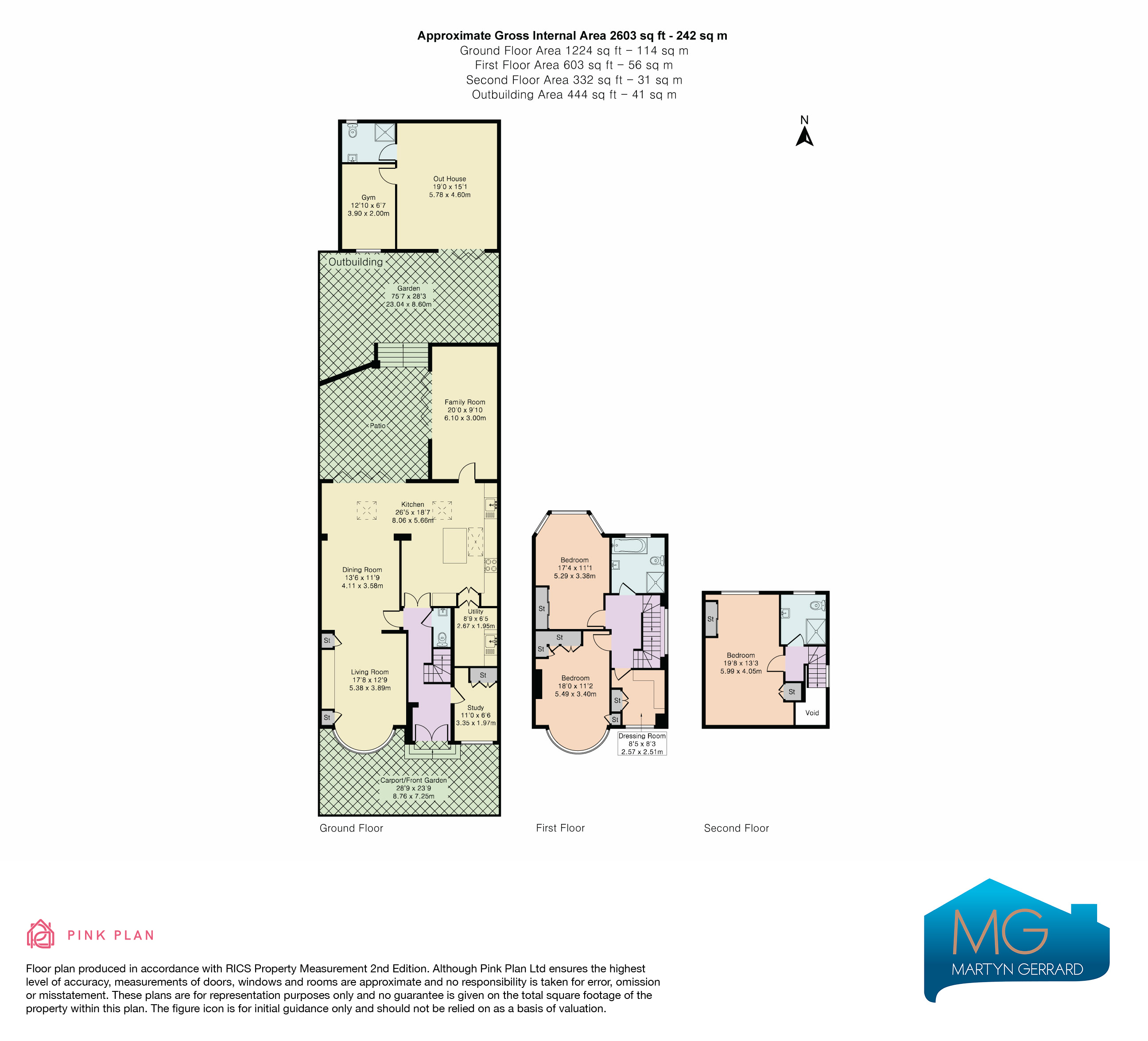 2, Holly Hill, London floorplan