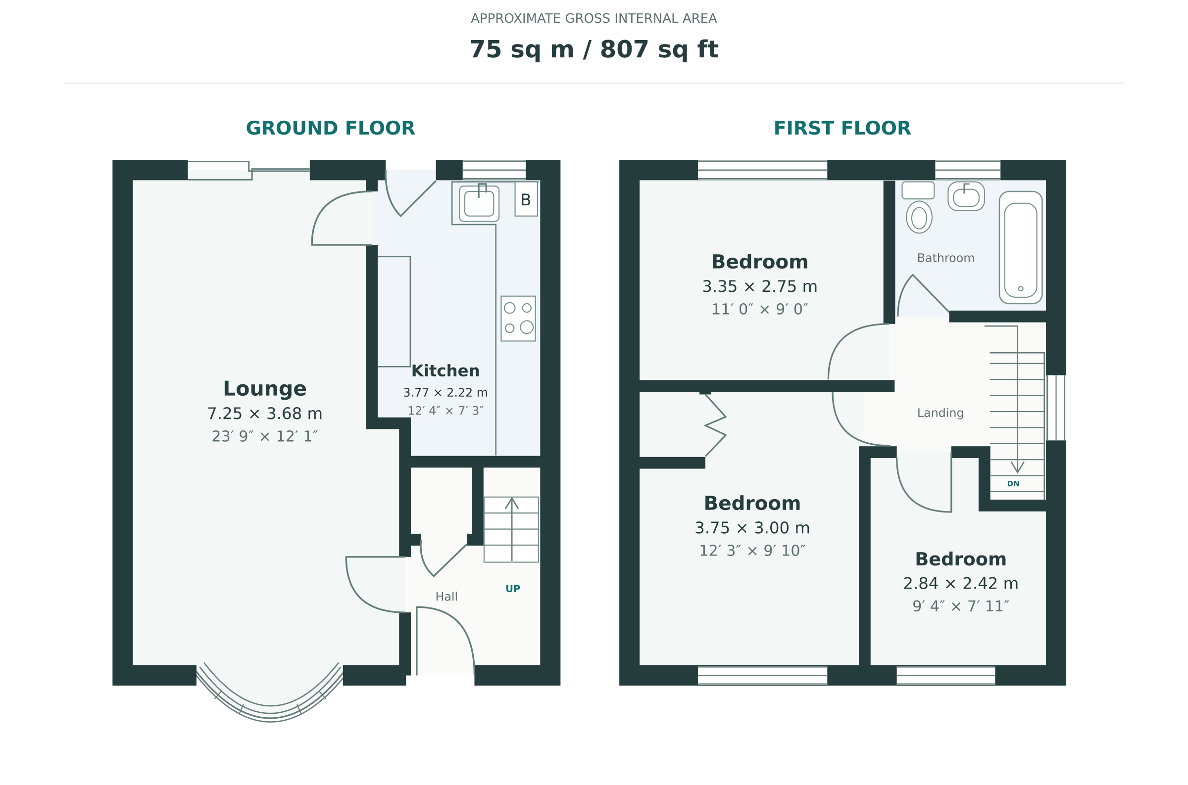 39, York Avenue, Hayes floorplan