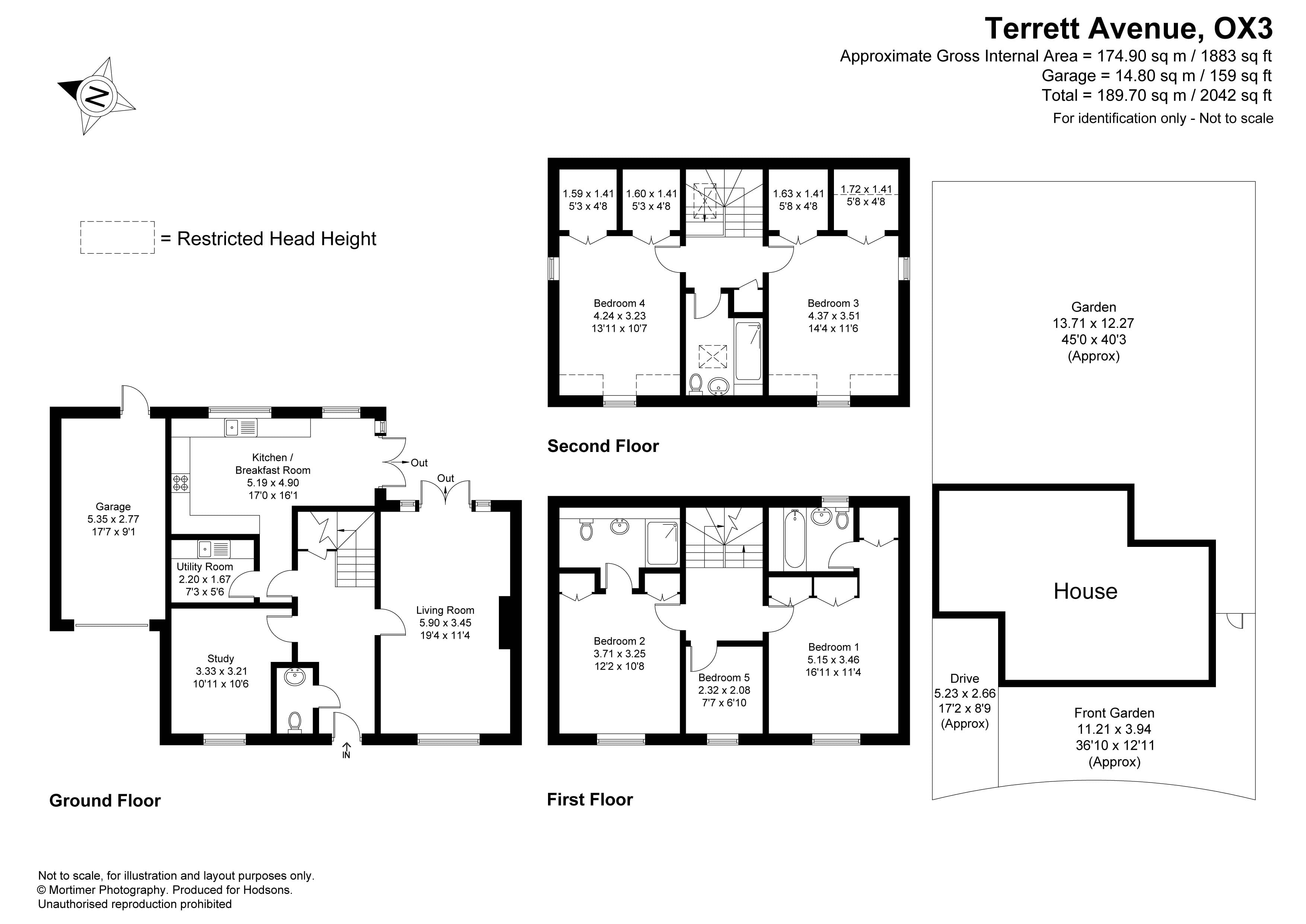20 Terrett Avenue, Headington, Oxford floorplan