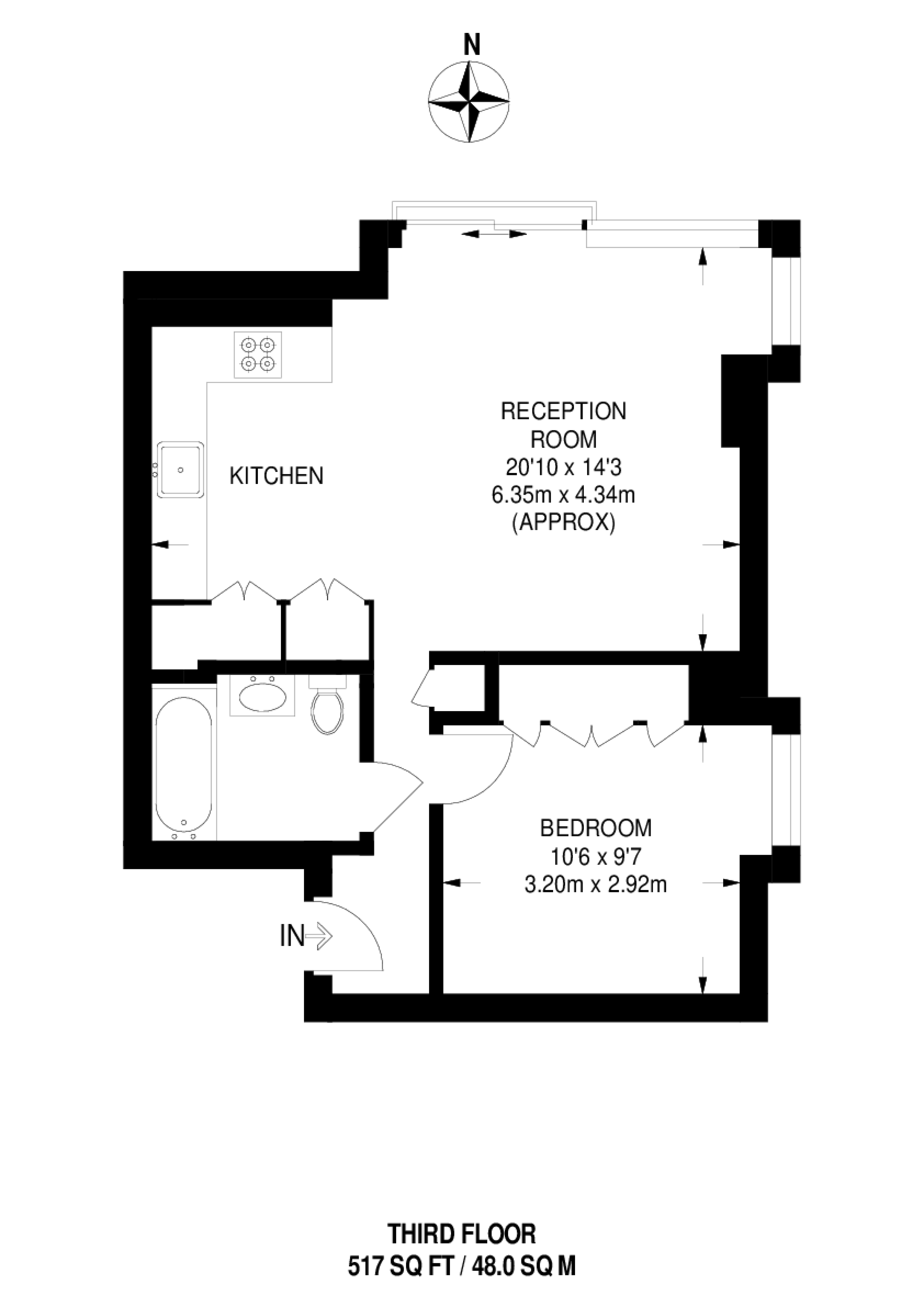 Lillie Square, Earls Court floorplan