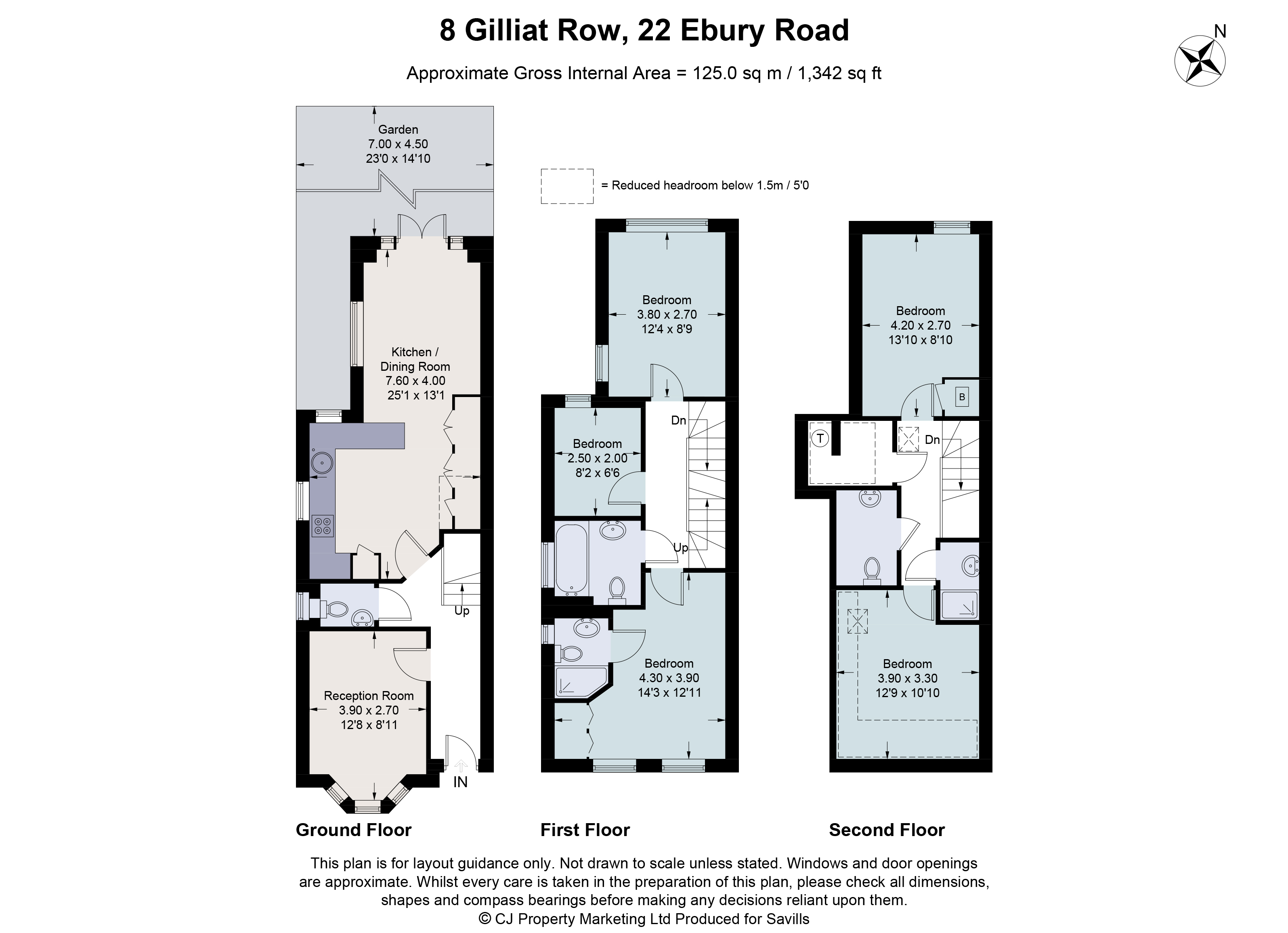 8, Gilliat Row, Rickmansworth floorplan