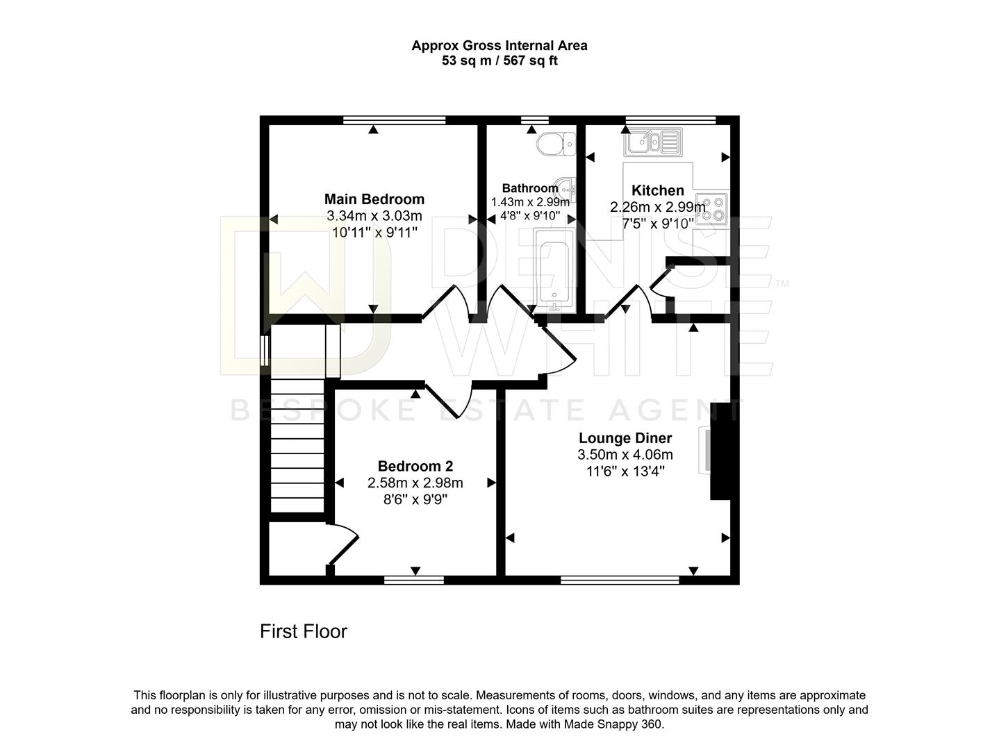 5, Tawney Crescent, Meir floorplan