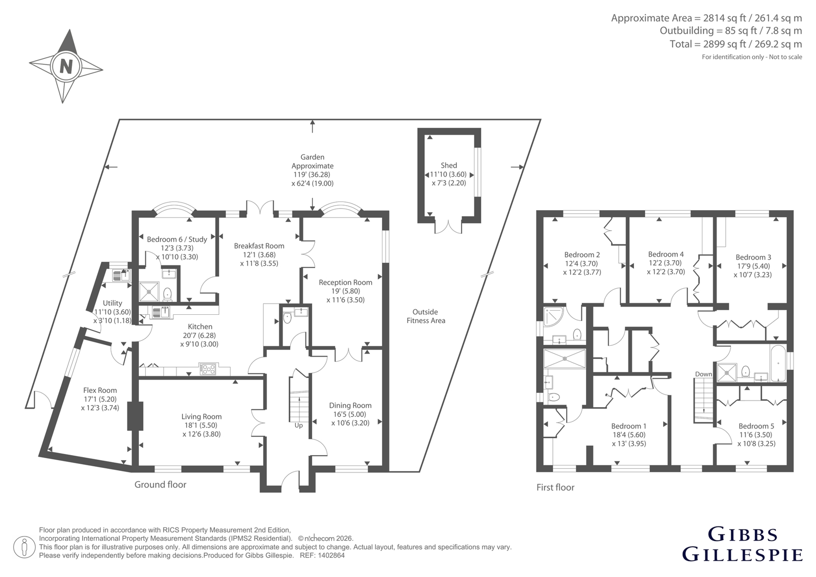 30, The Broadwalk, Northwood floorplan