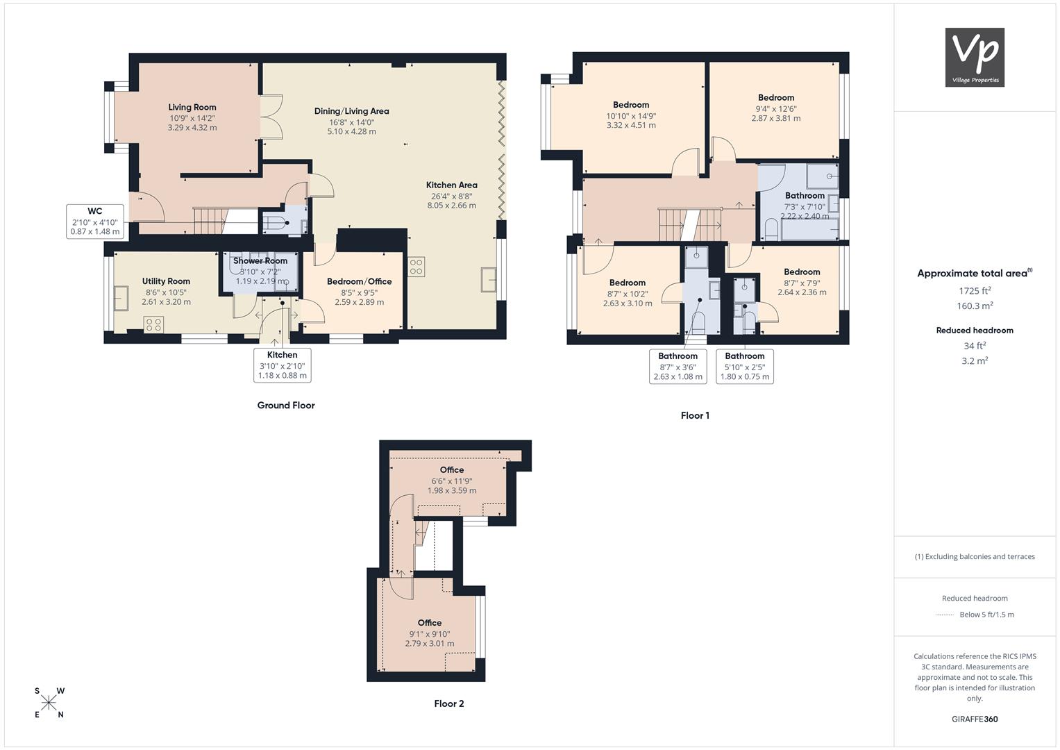 20, Park Lane, Reading floorplan