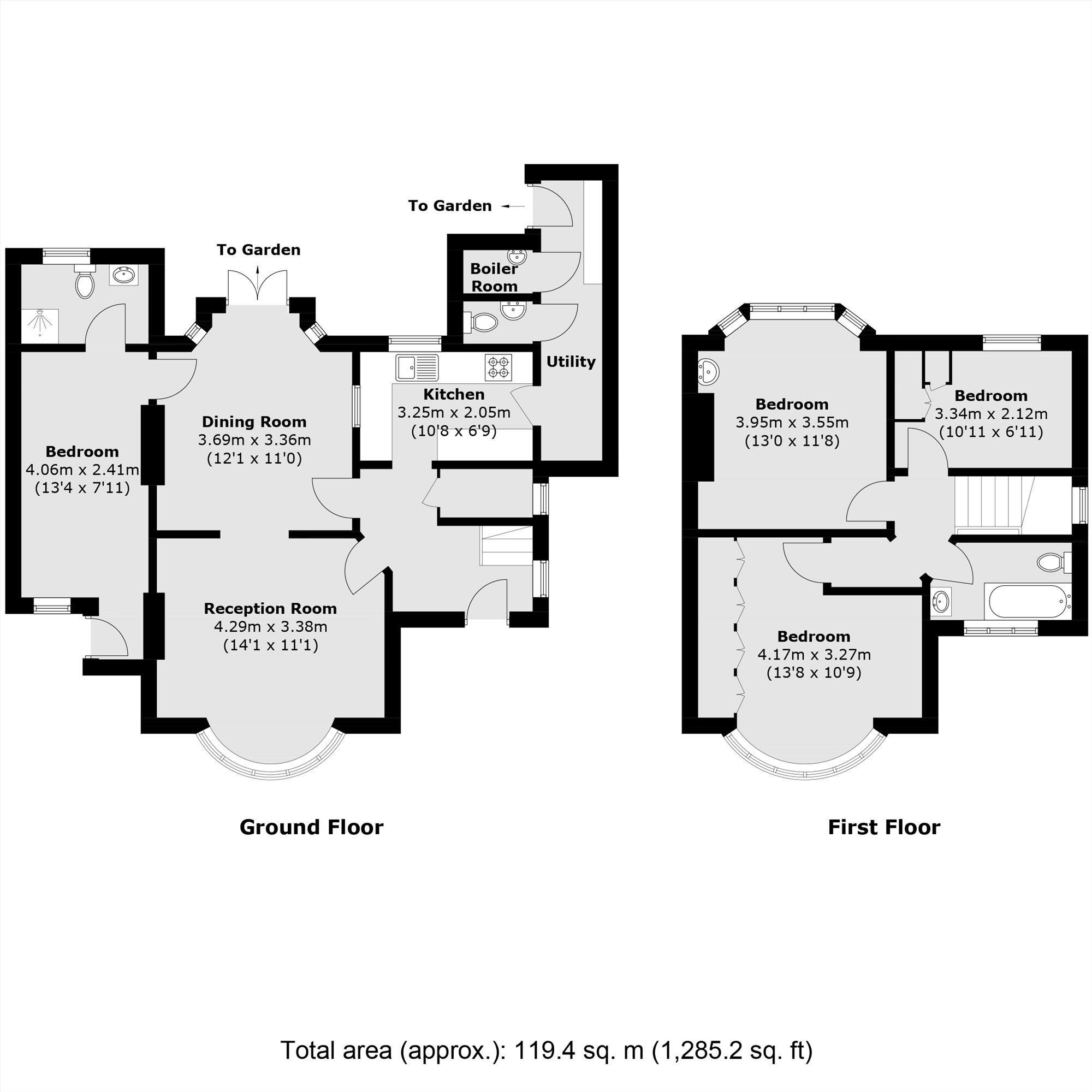 7, Murray Avenue, Hounslow floorplan