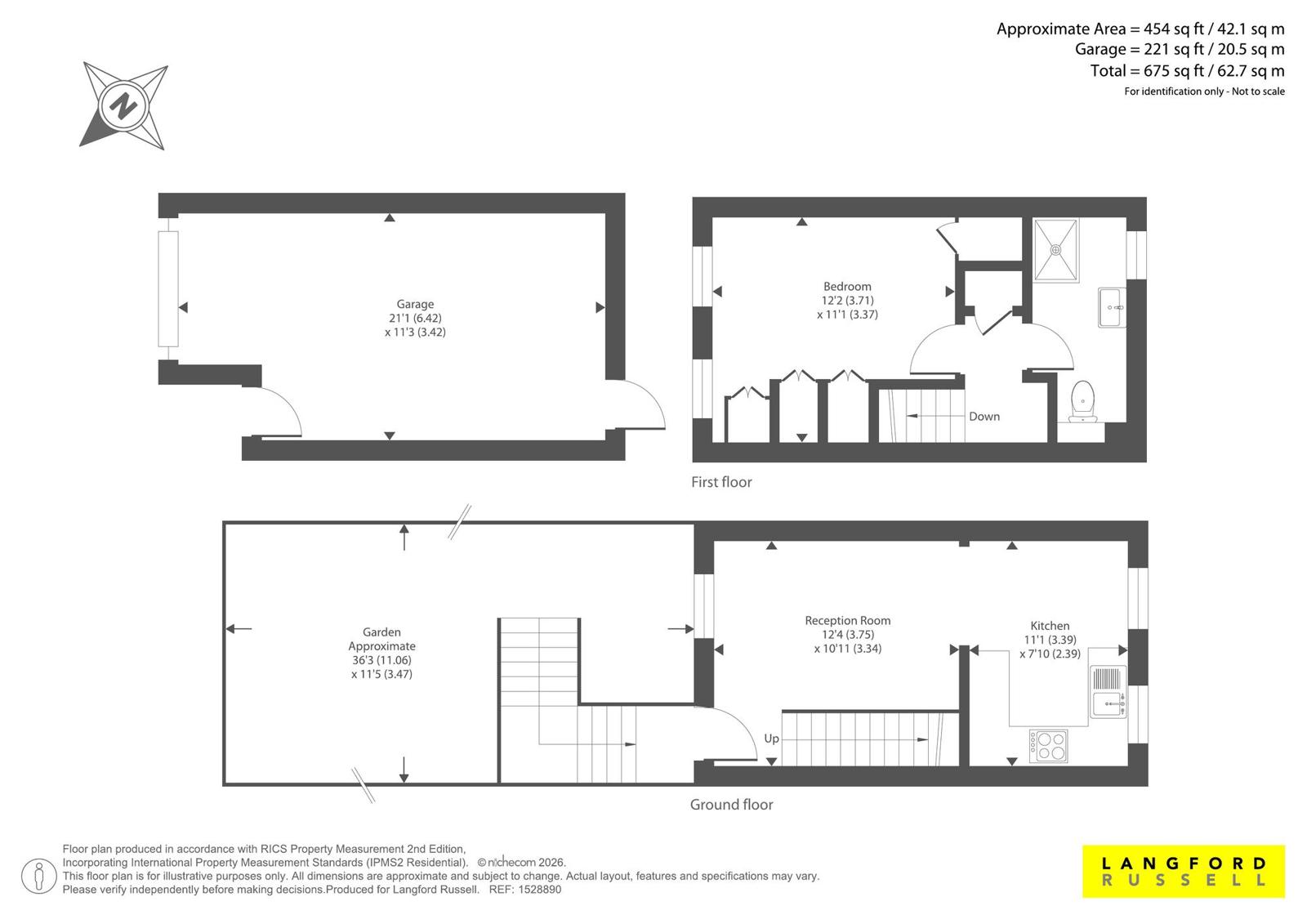 27, Oakleigh Close, Kent floorplan