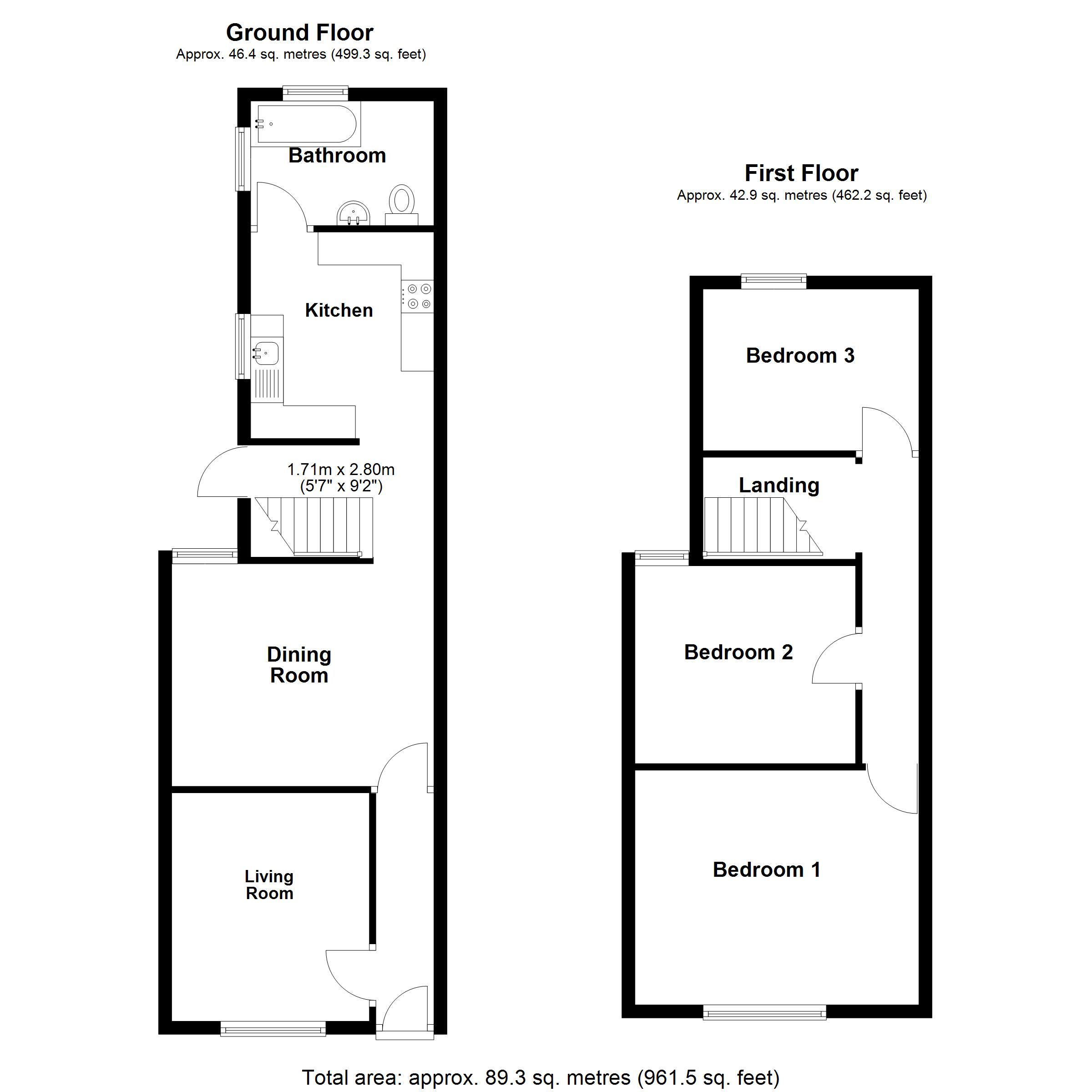 8, Havant Road, Portsmouth floorplan