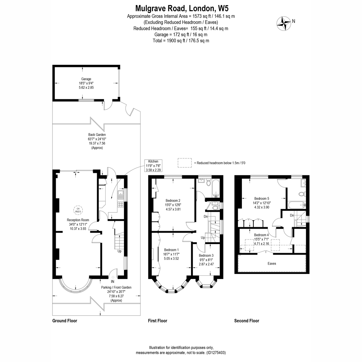 26, Mulgrave Road, London floorplan