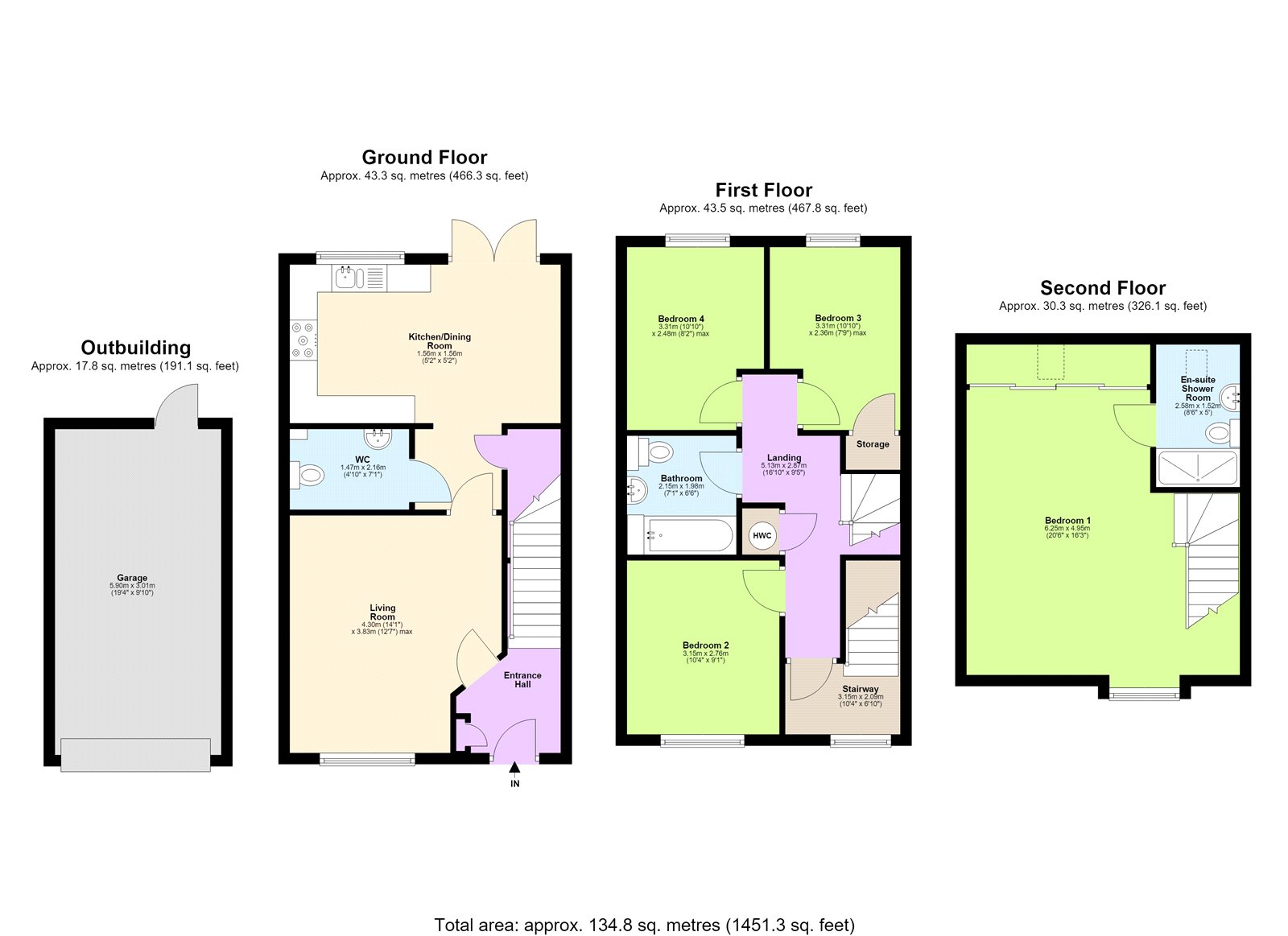20, Hedgehog Way, Hertfordshire floorplan