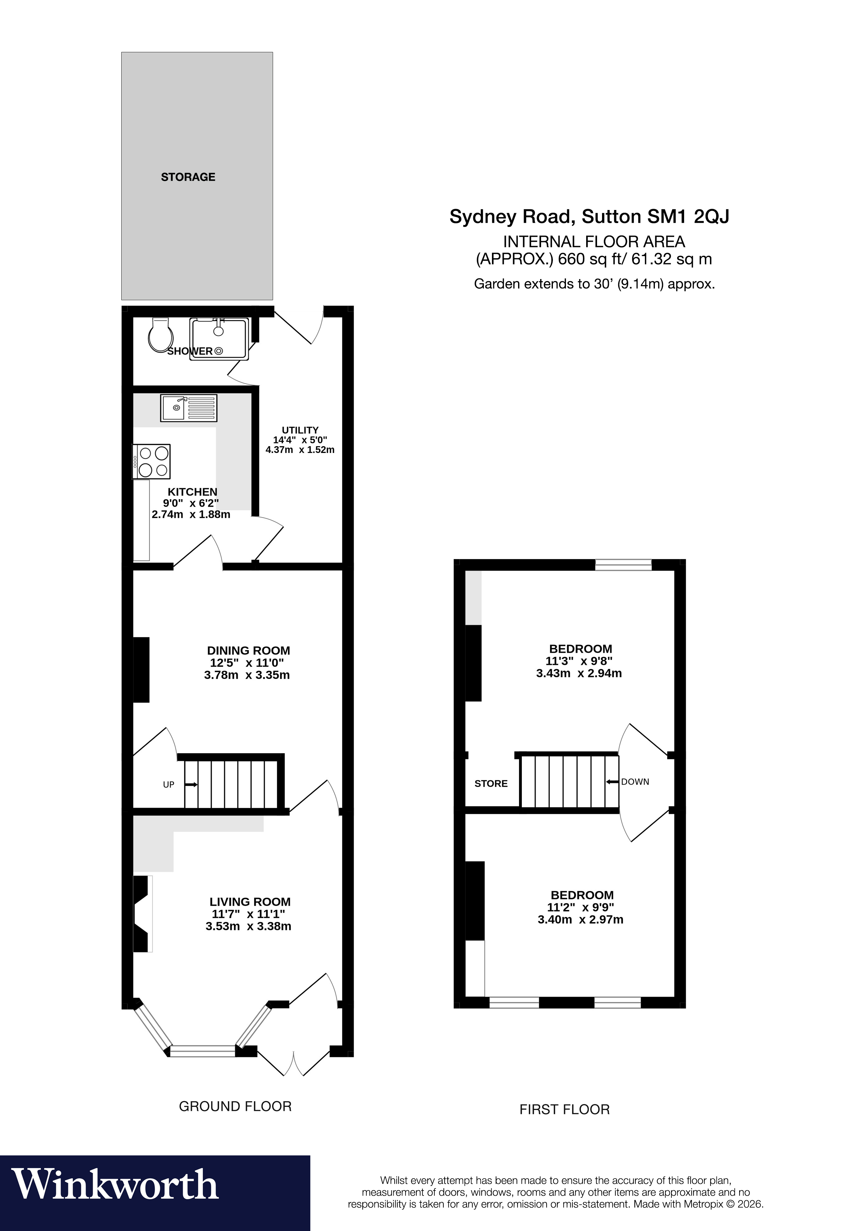 53, Sydney Road, Sutton floorplan