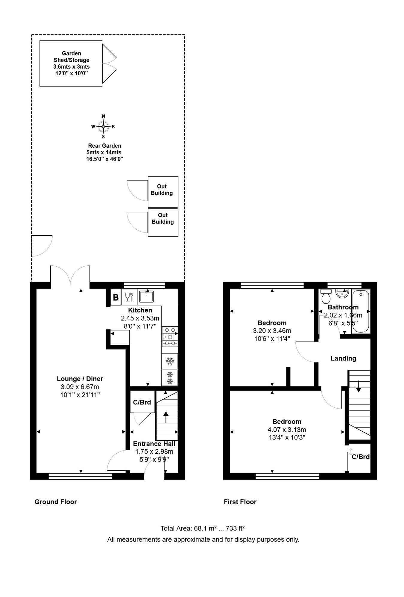 50, Hengrove Crescent, Ashford floorplan