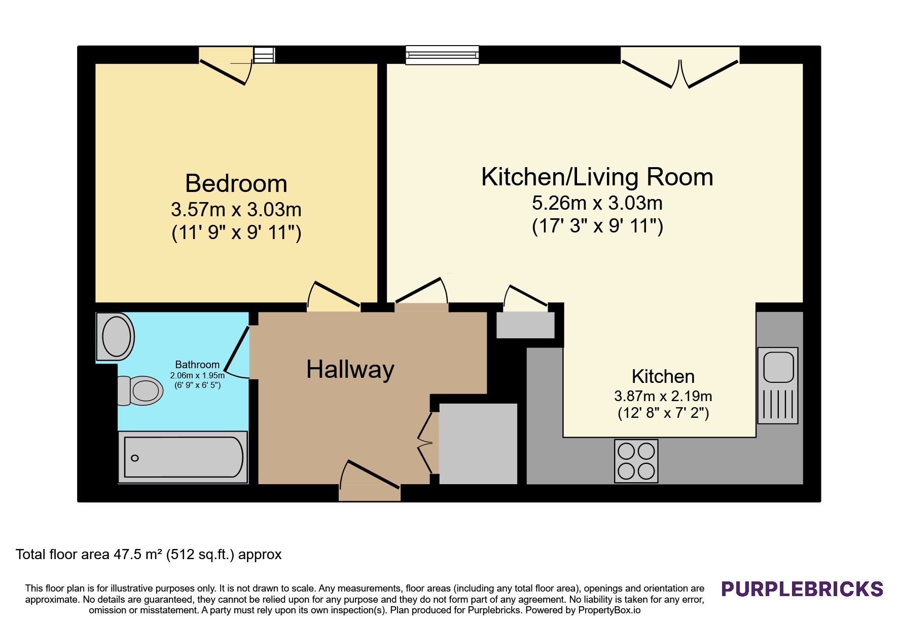 110, Longley Road, Chichester floorplan
