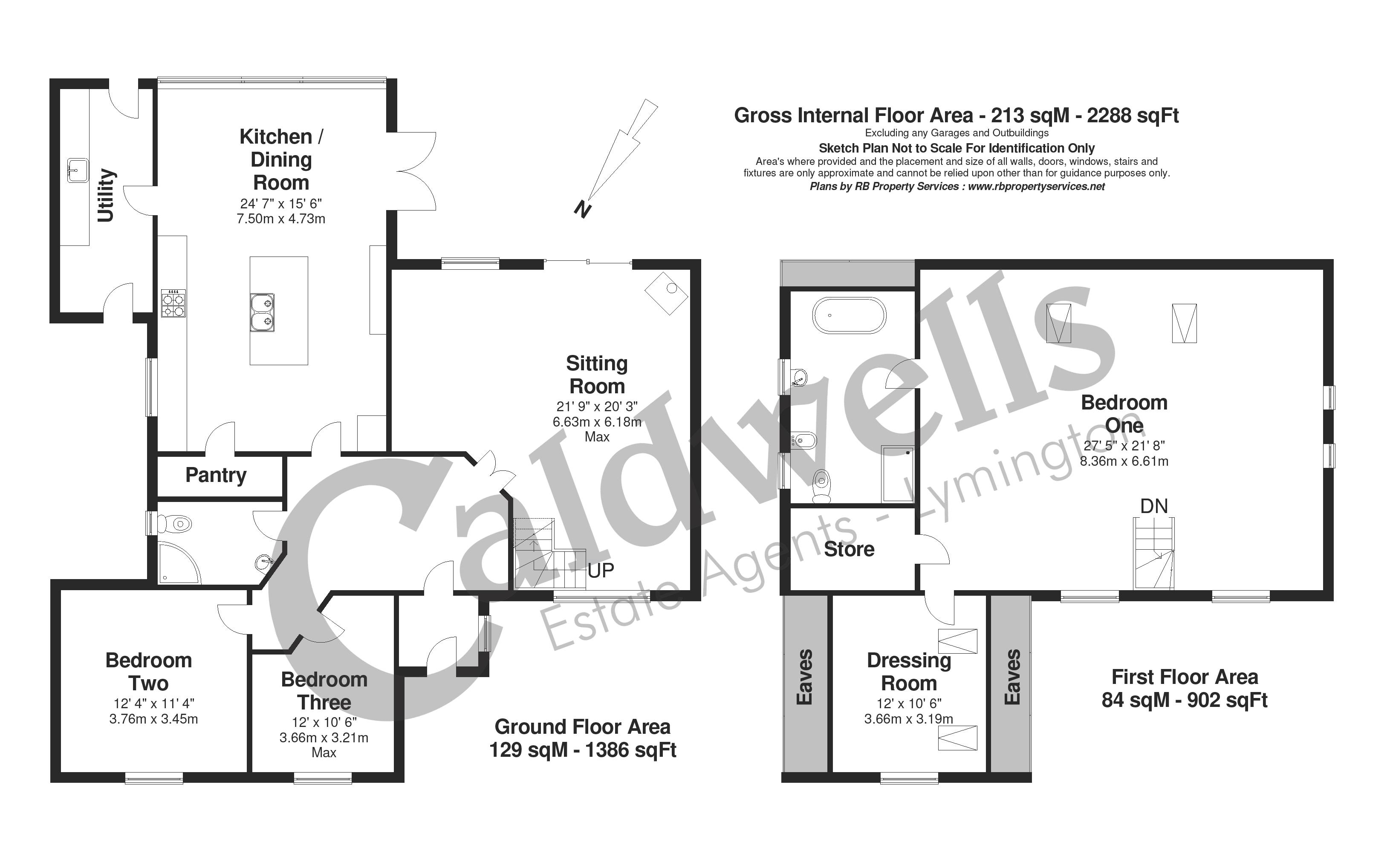 Holly Cottage, 42, Stanley Road, Lymington floorplan