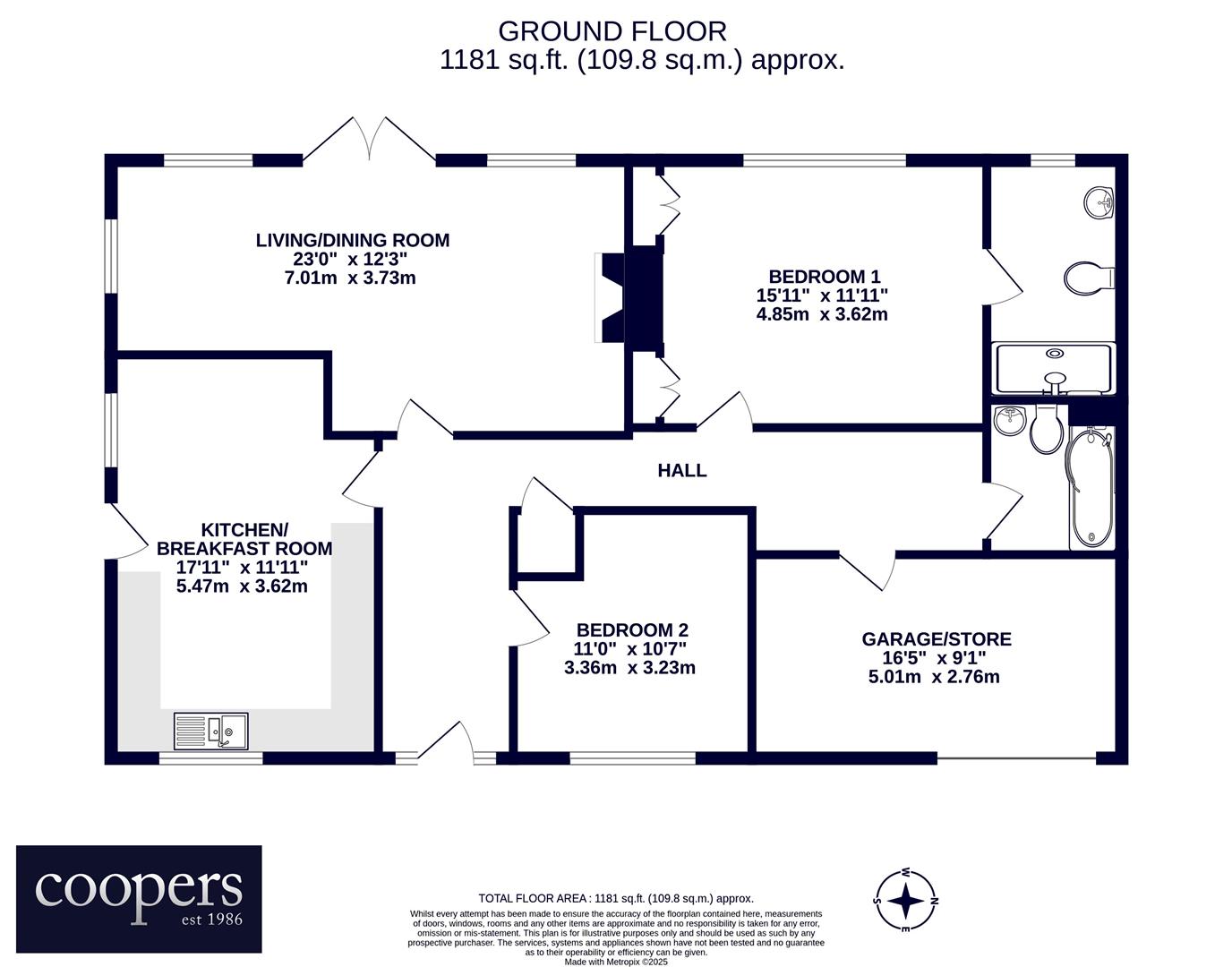 Woodside Road, Northwood floorplan