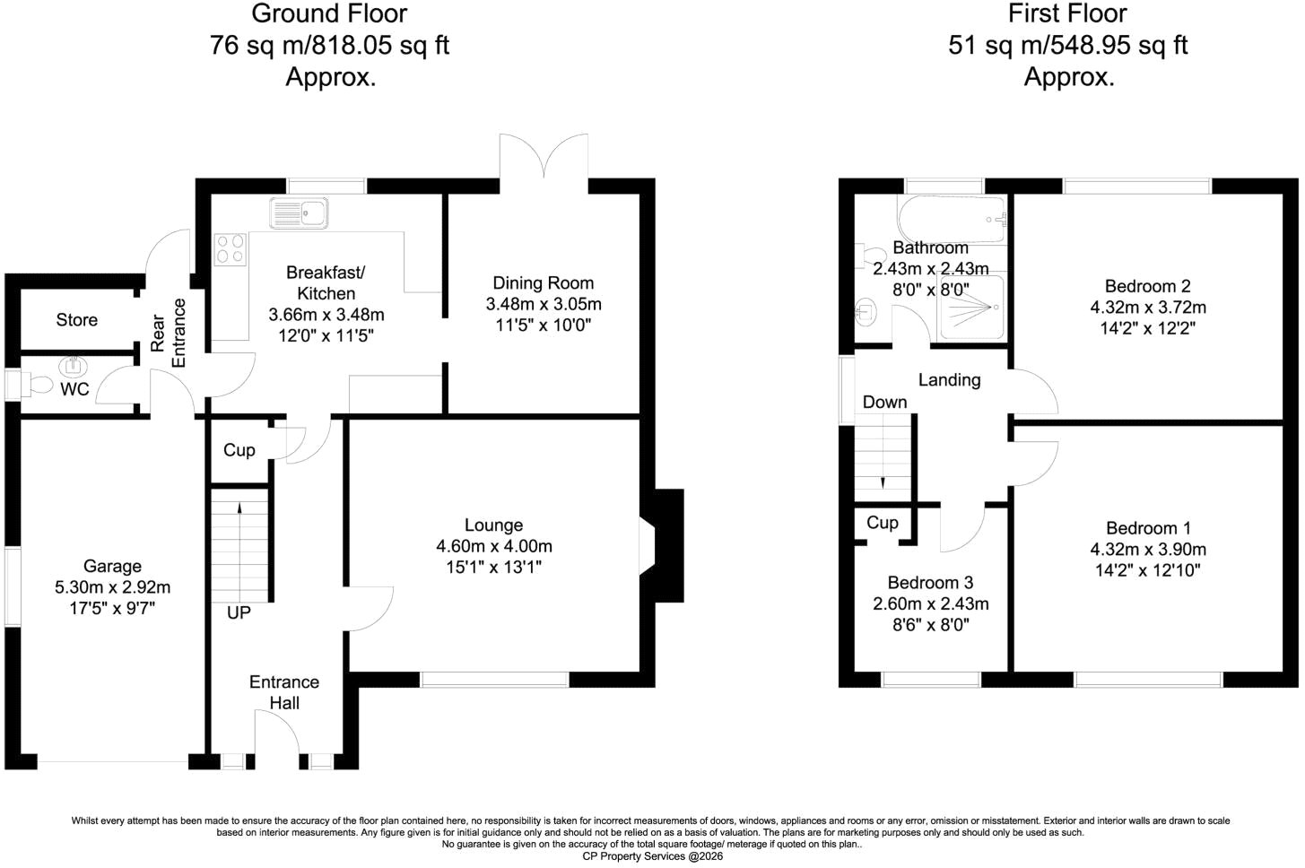 61A,, Station Road, Scunthorpe floorplan