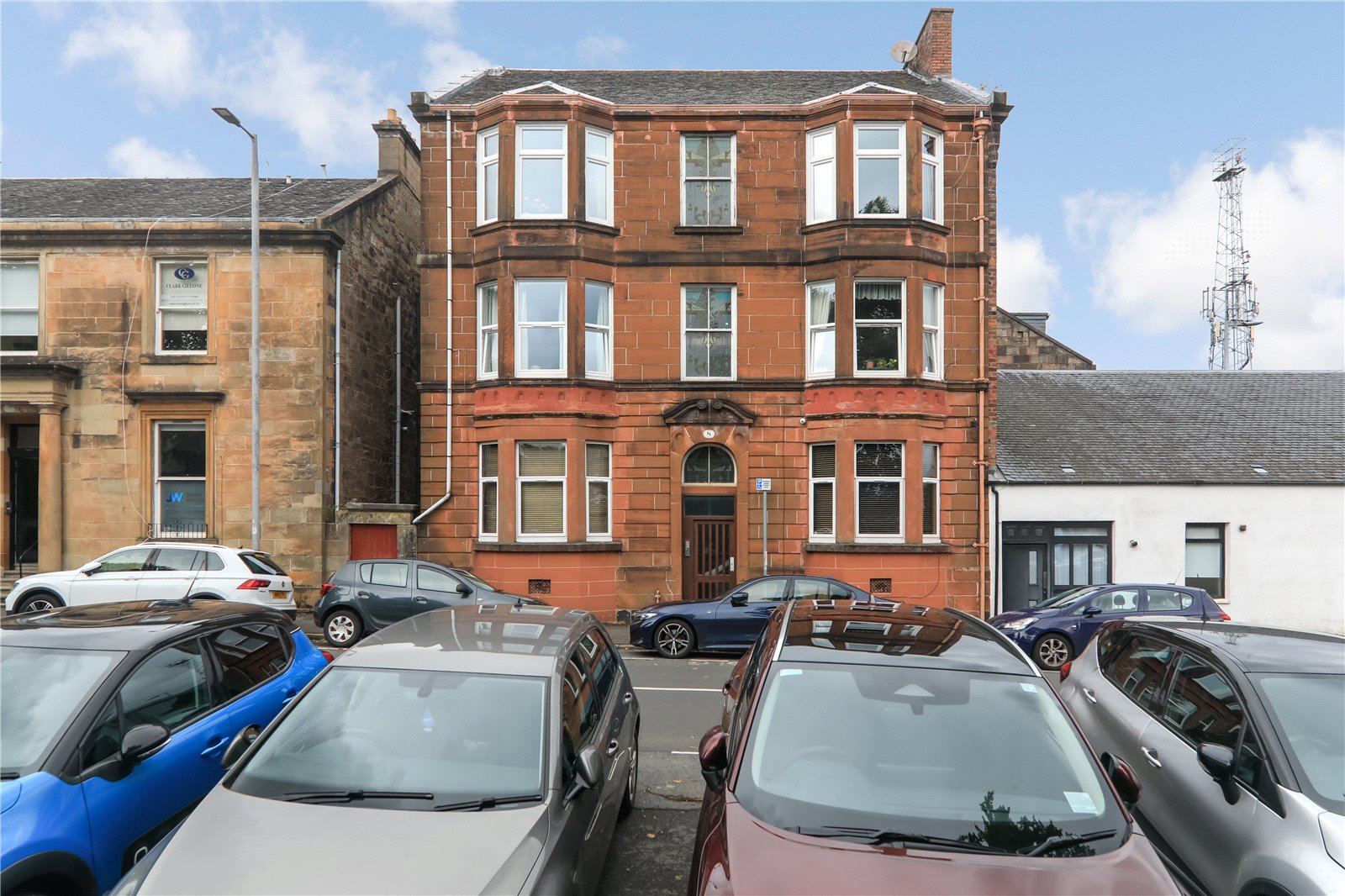 3-bed flat on 8B,, Ardgowan Square, Greenock, £210,000