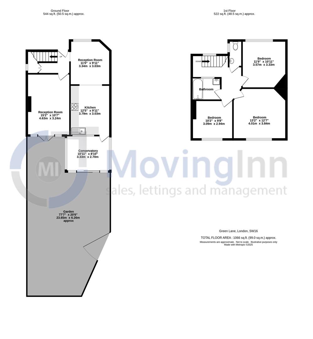 109, Green Lane, Thornton Heath floorplan