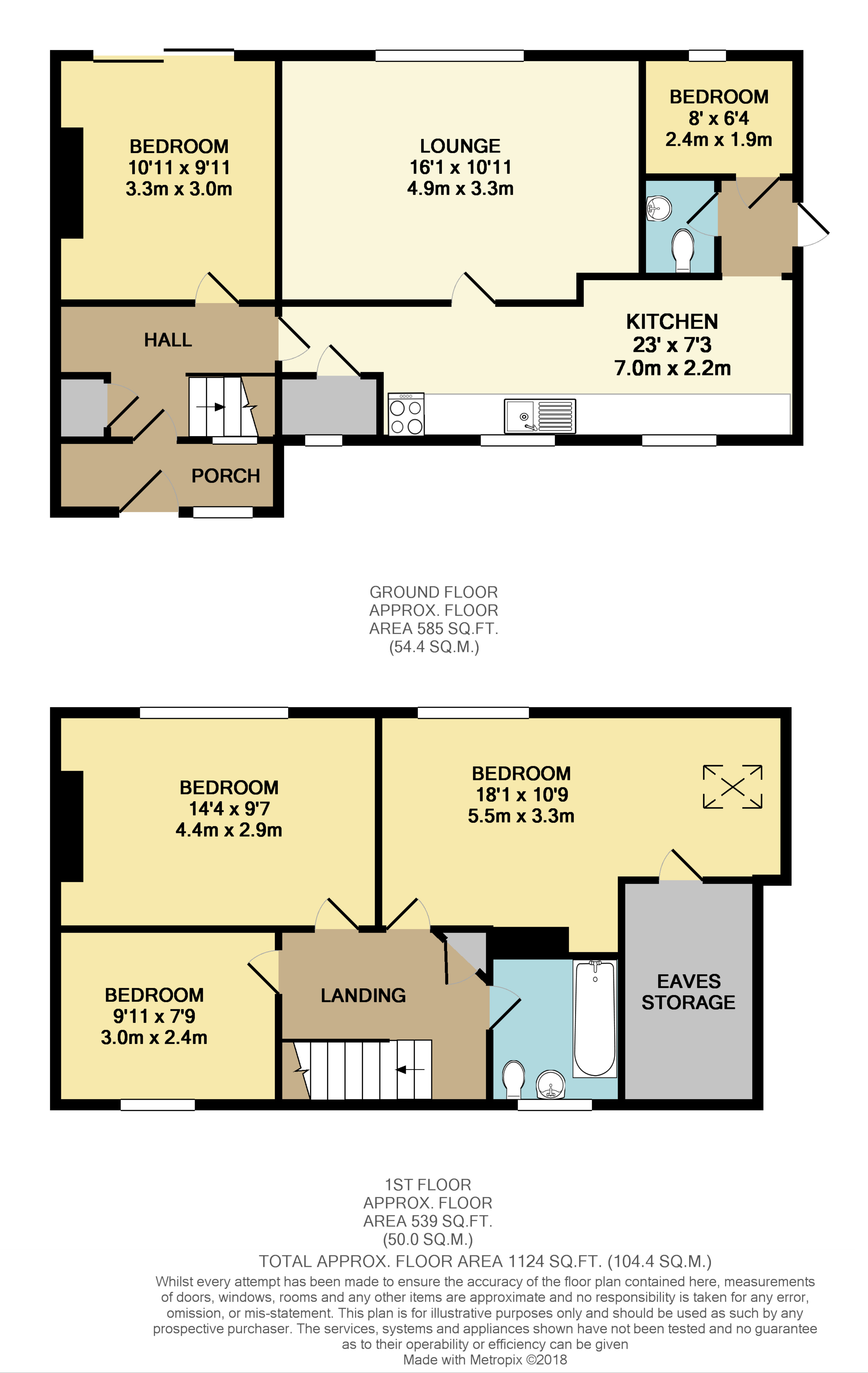 4 Bedrooms Semi-detached bungalow to rent in Halland Road, Brighton BN2