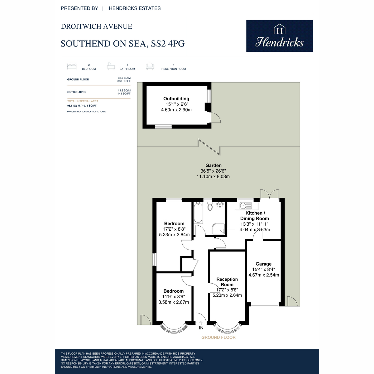 7, Droitwich Avenue, Southend-on-sea floorplan