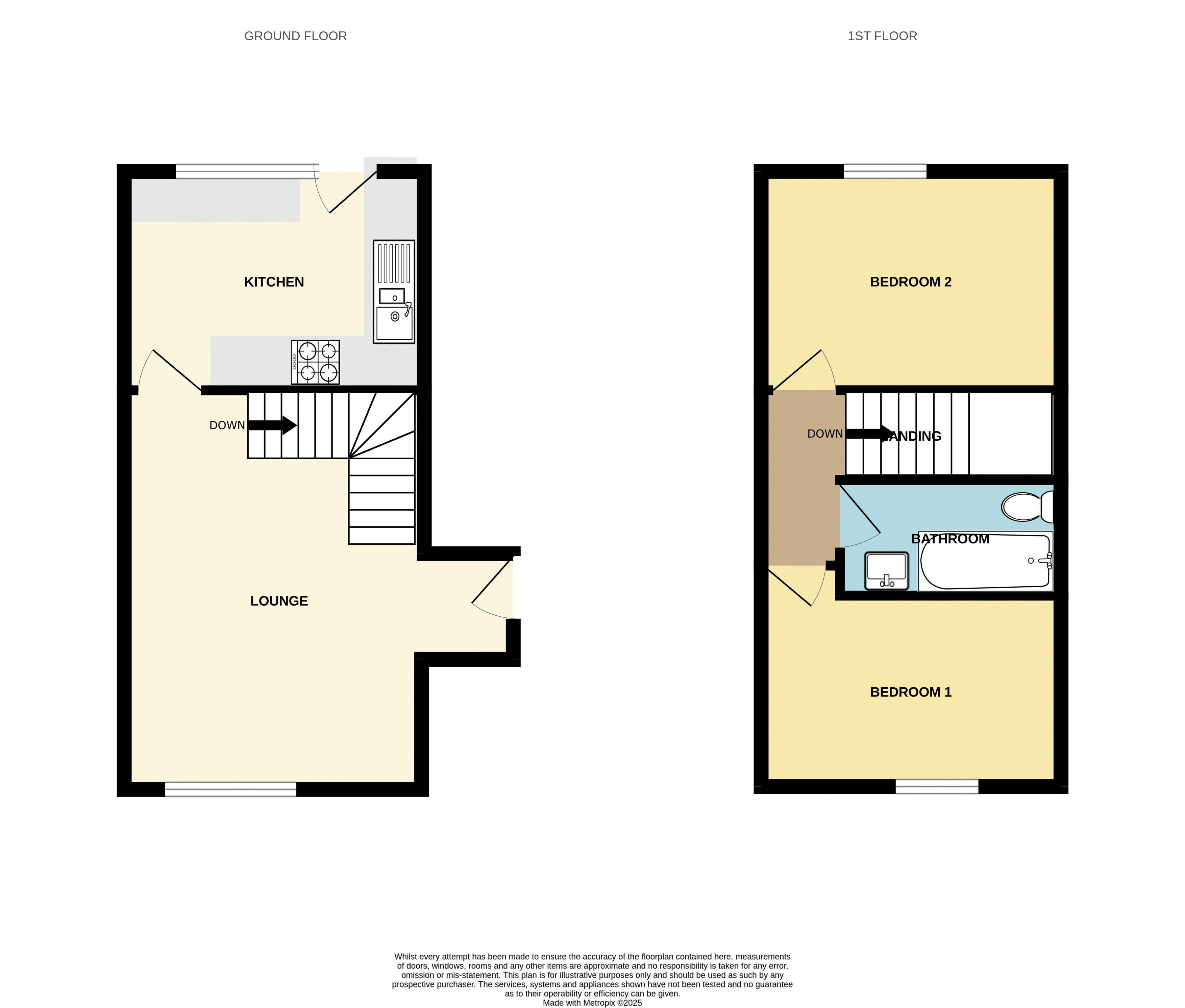 18, Monkdown, Maidstone floorplan