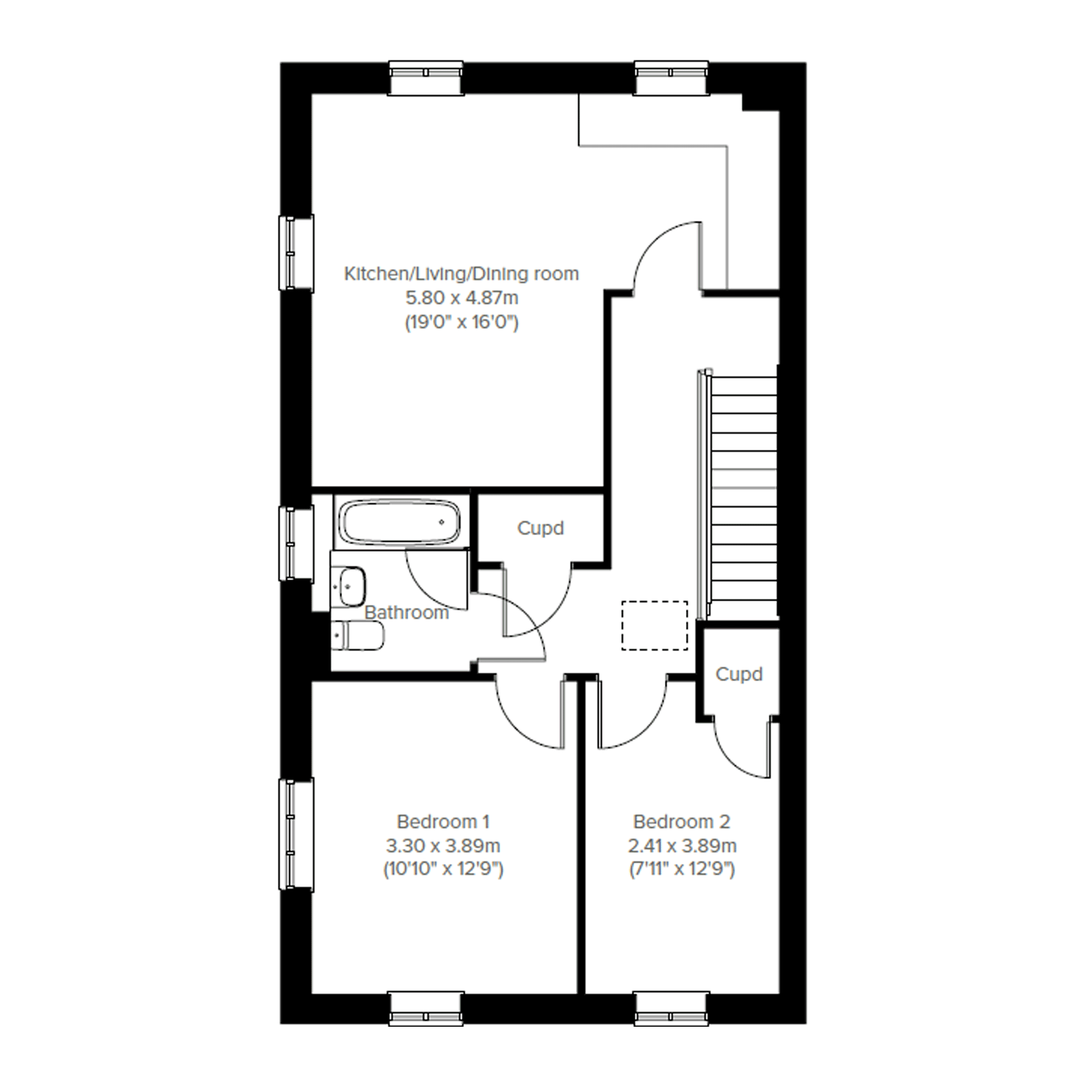 29, Encombe Street, Plymstock, Plymouth floorplan