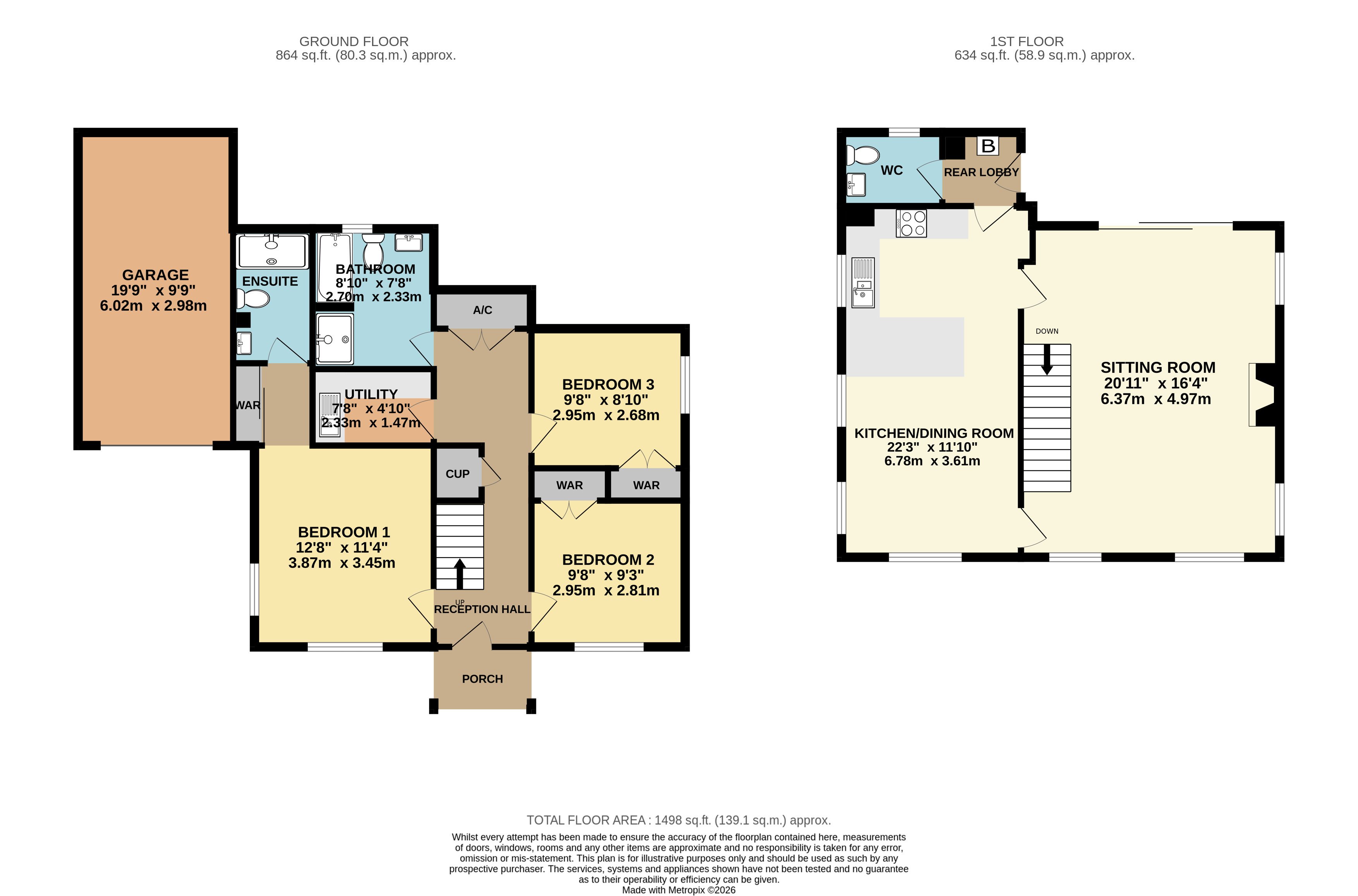 Purlieu House Moor Road, Minehead Somerset, Somerset floorplan