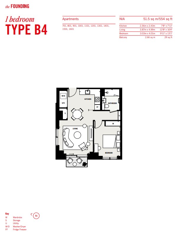 The Founding, Canada Water, SE16, London floorplan