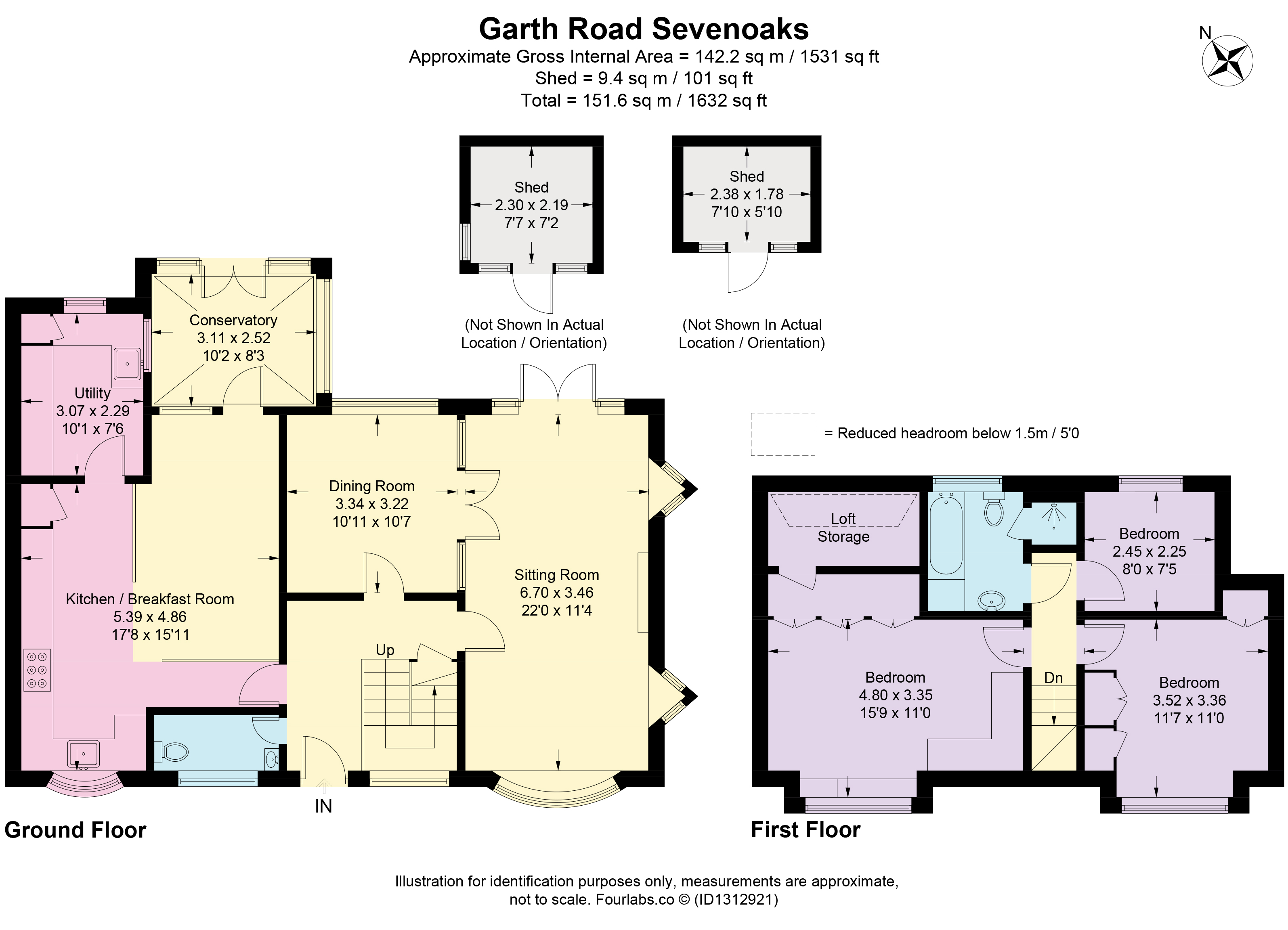 18, Garth Road, Sevenoaks floorplan