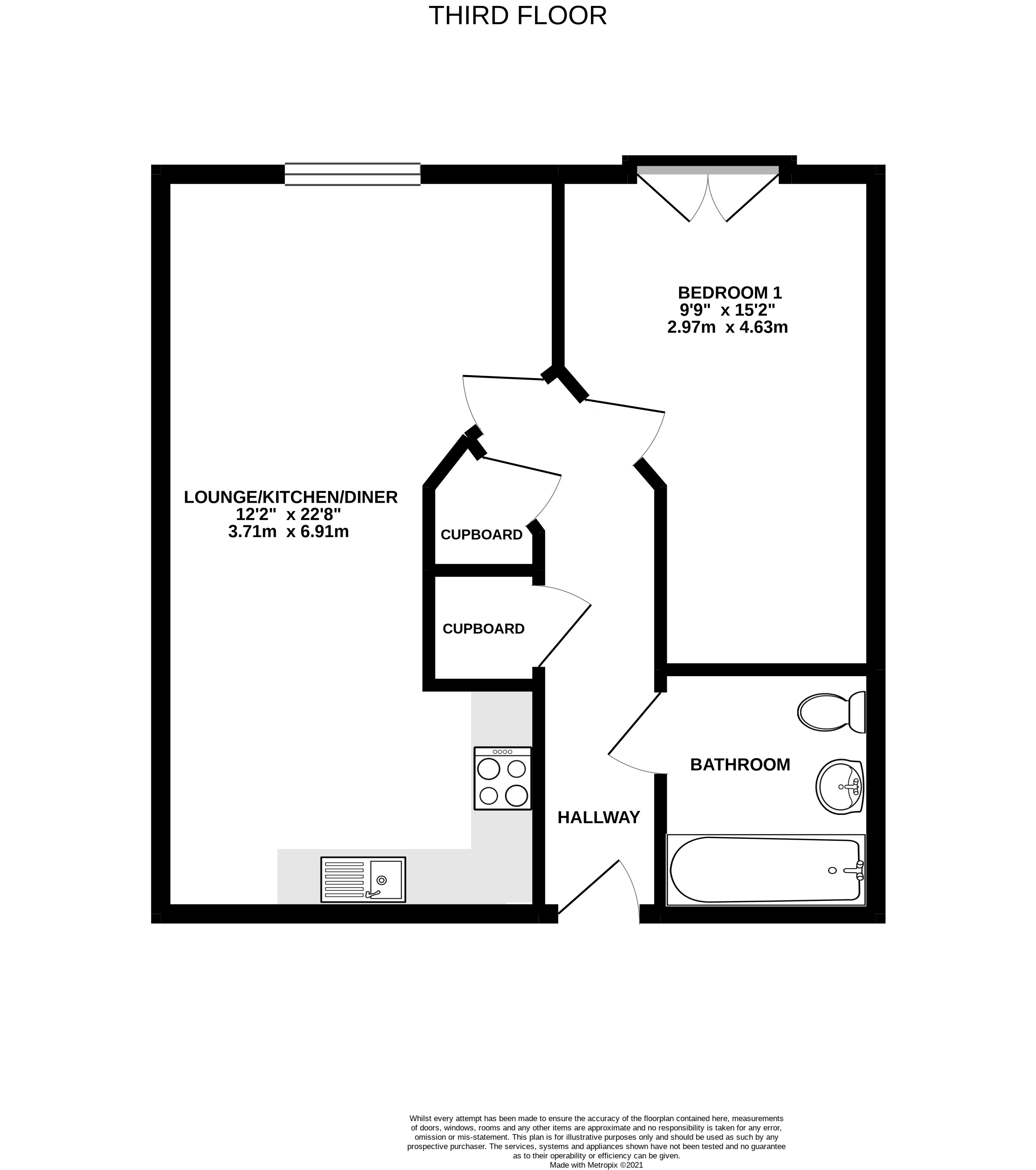 152, Skippetts Gardens, Hampshire floorplan