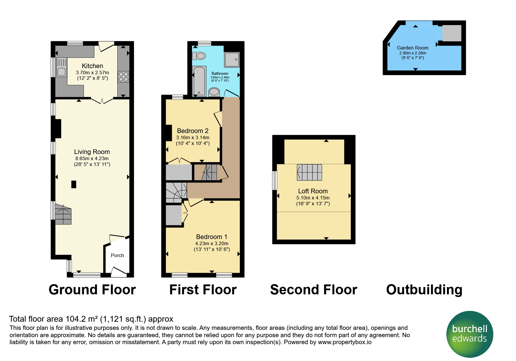 43, Ebenezer Street, NOTTINGHAM floorplan