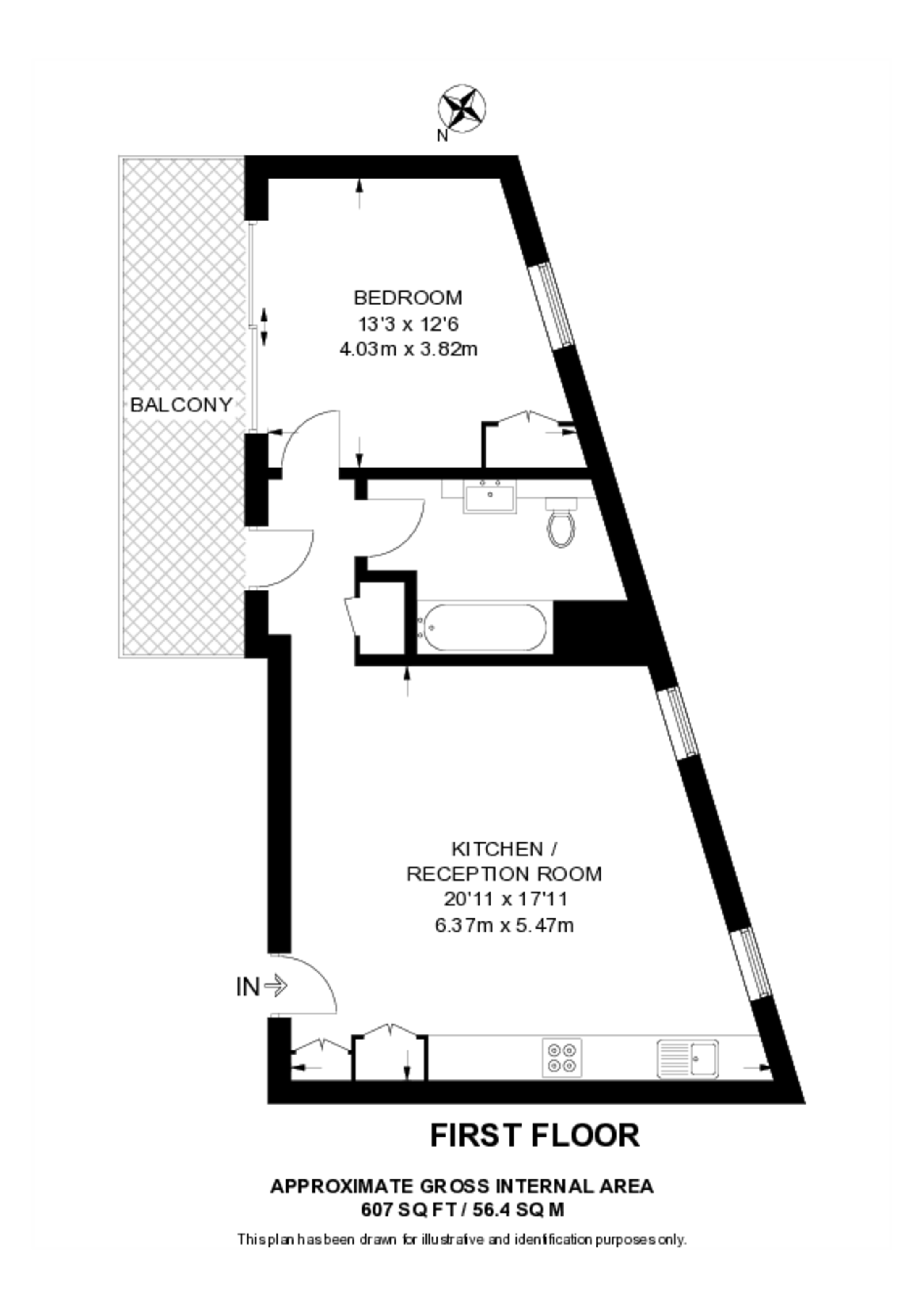 Carpenters Mews, Wandsworth floorplan