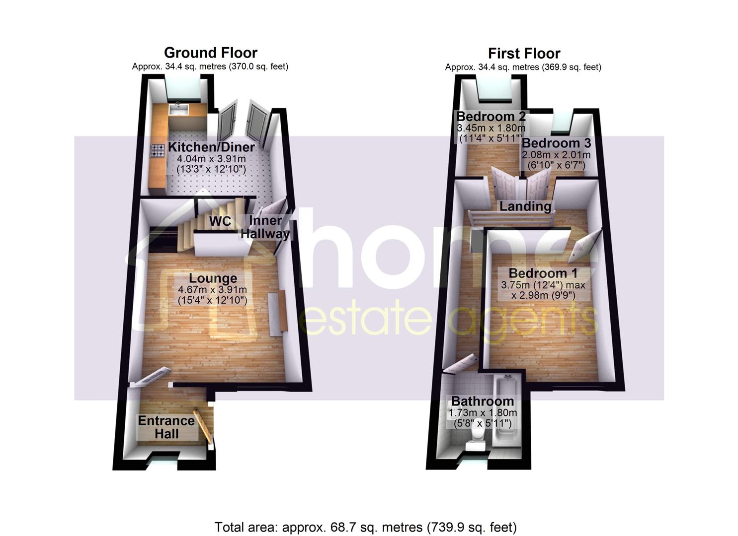 4 Taxal Mews, Macclesfield Road, High Peak floorplan