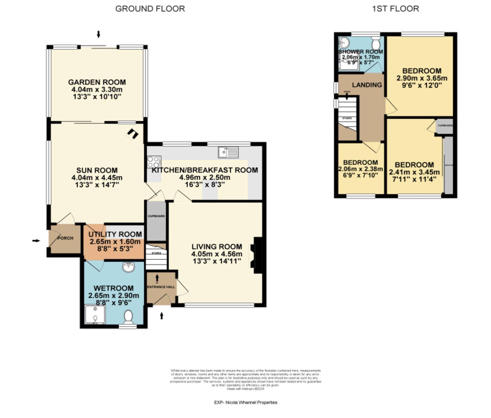 1, Downs Way, Dumfries floorplan