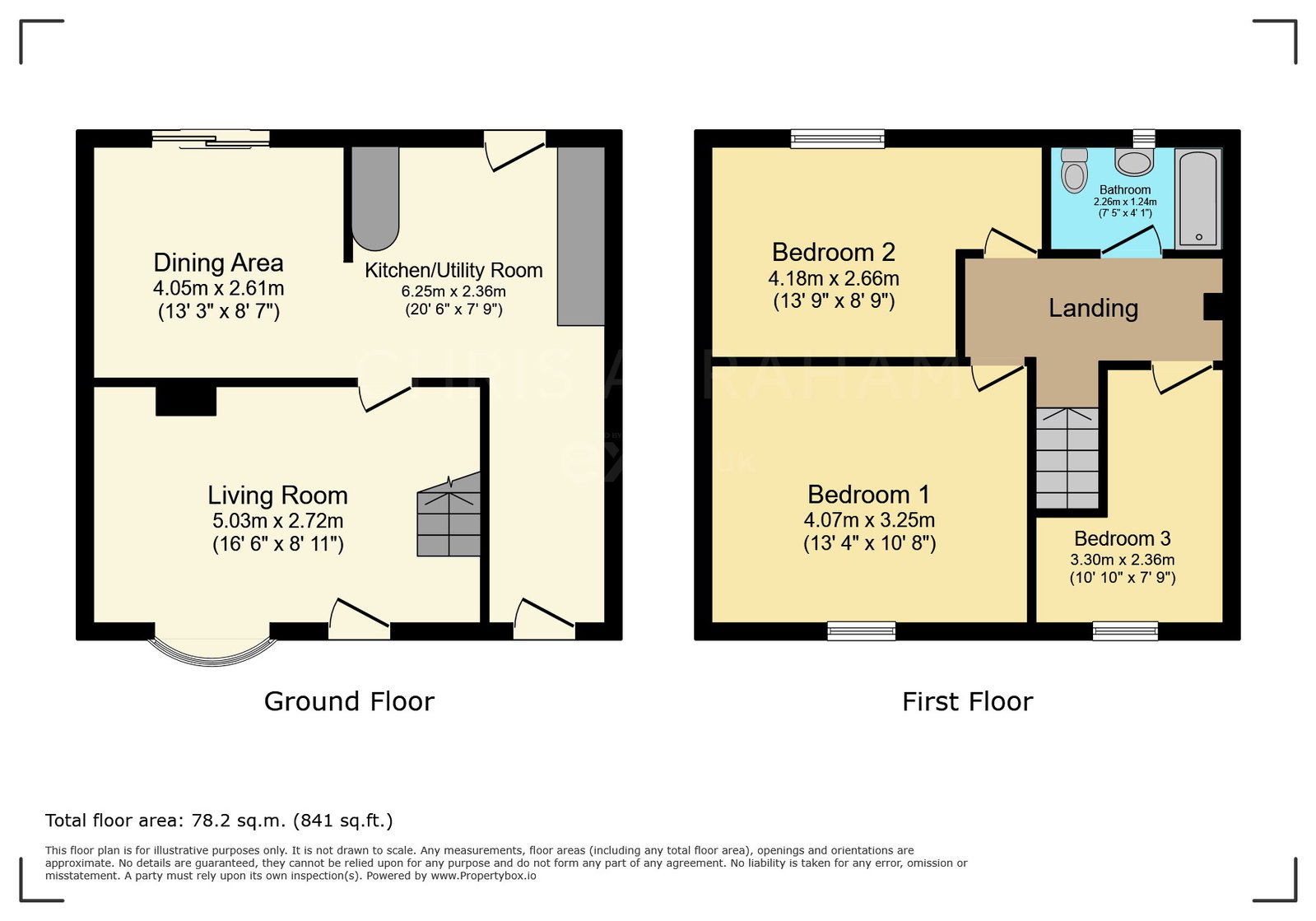 78, Fairway, Port Talbot floorplan