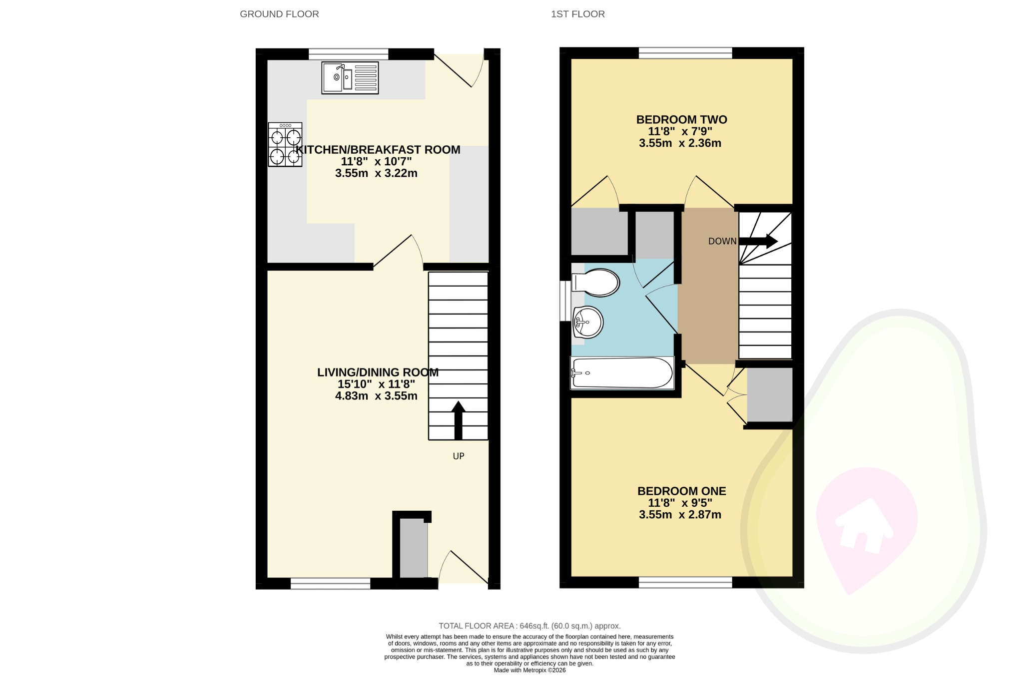 19 Macbeth Court, Warfield, Berkshire floorplan
