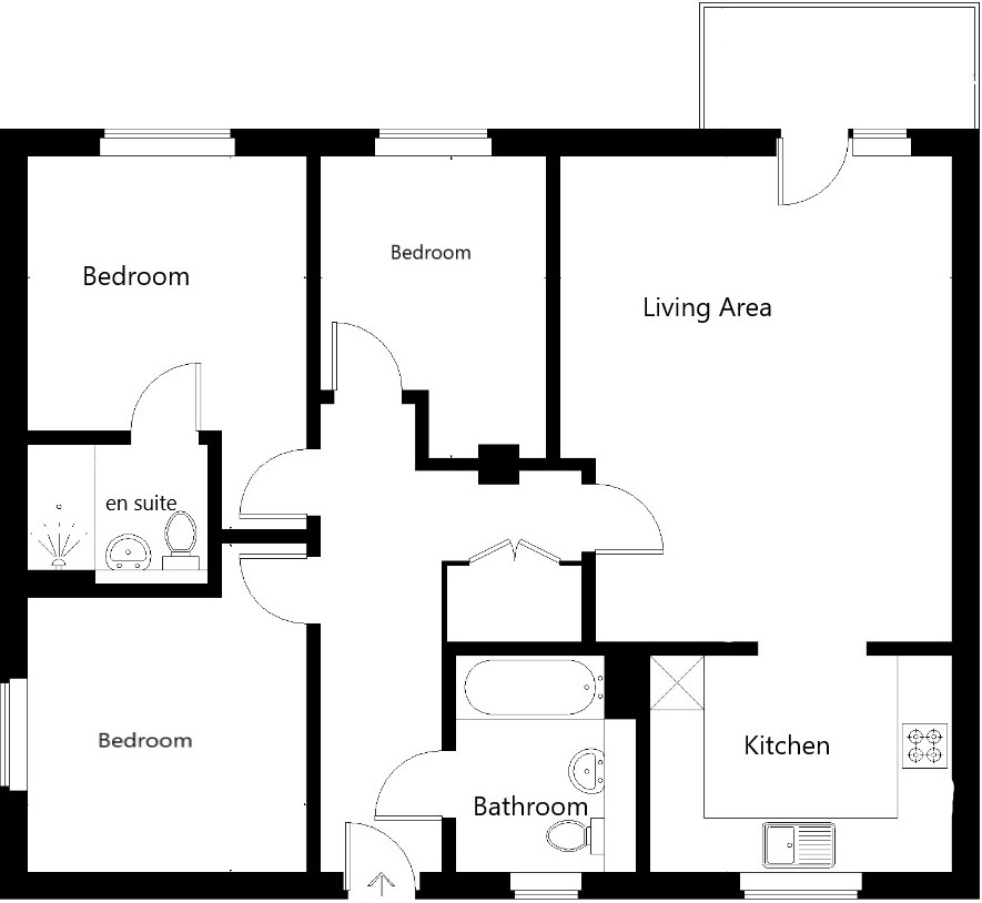 16, Sheffield Court, 22 Kingscote Way, Brighton floorplan