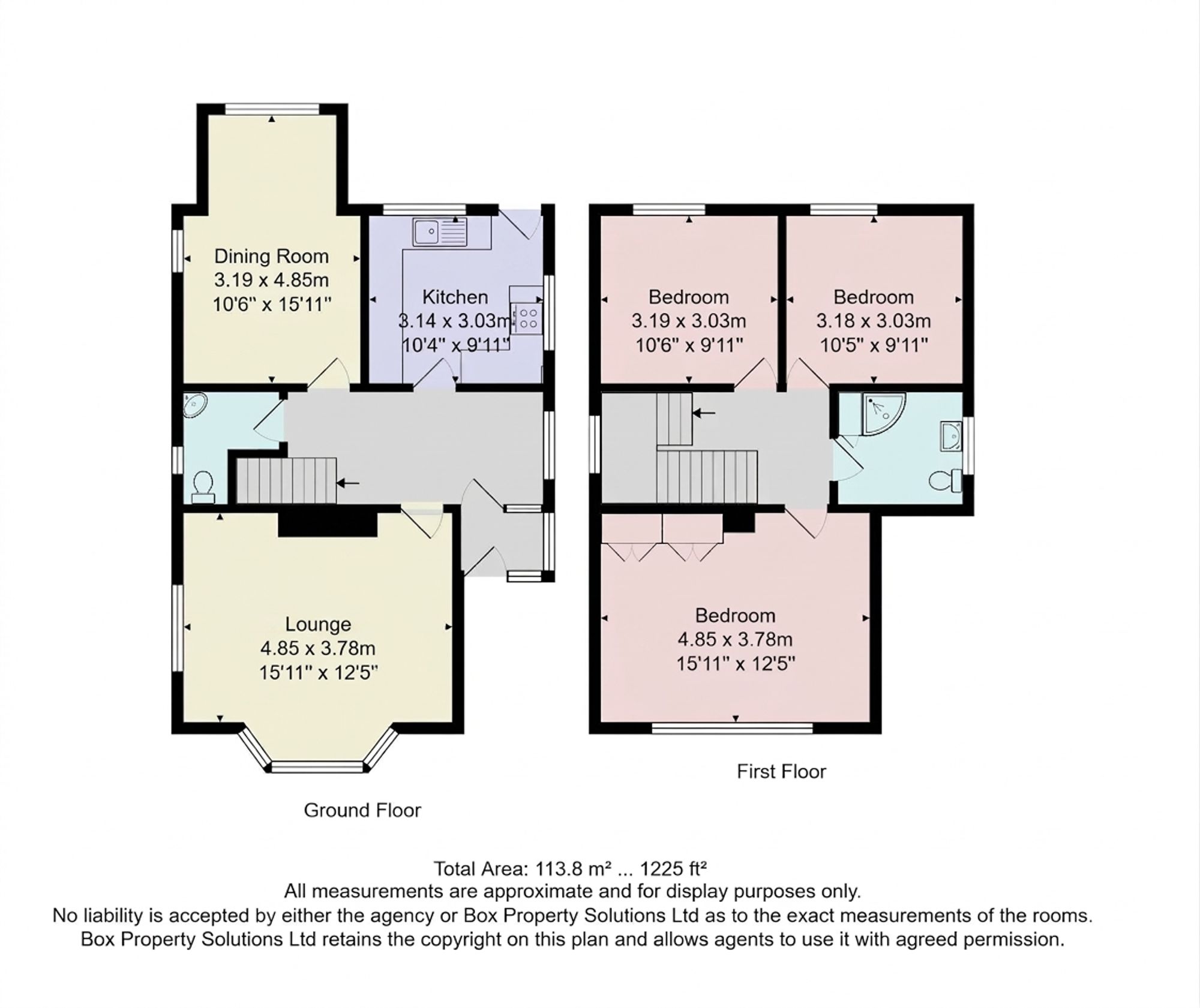 11 Woodlands Walk, Harrogate floorplan
