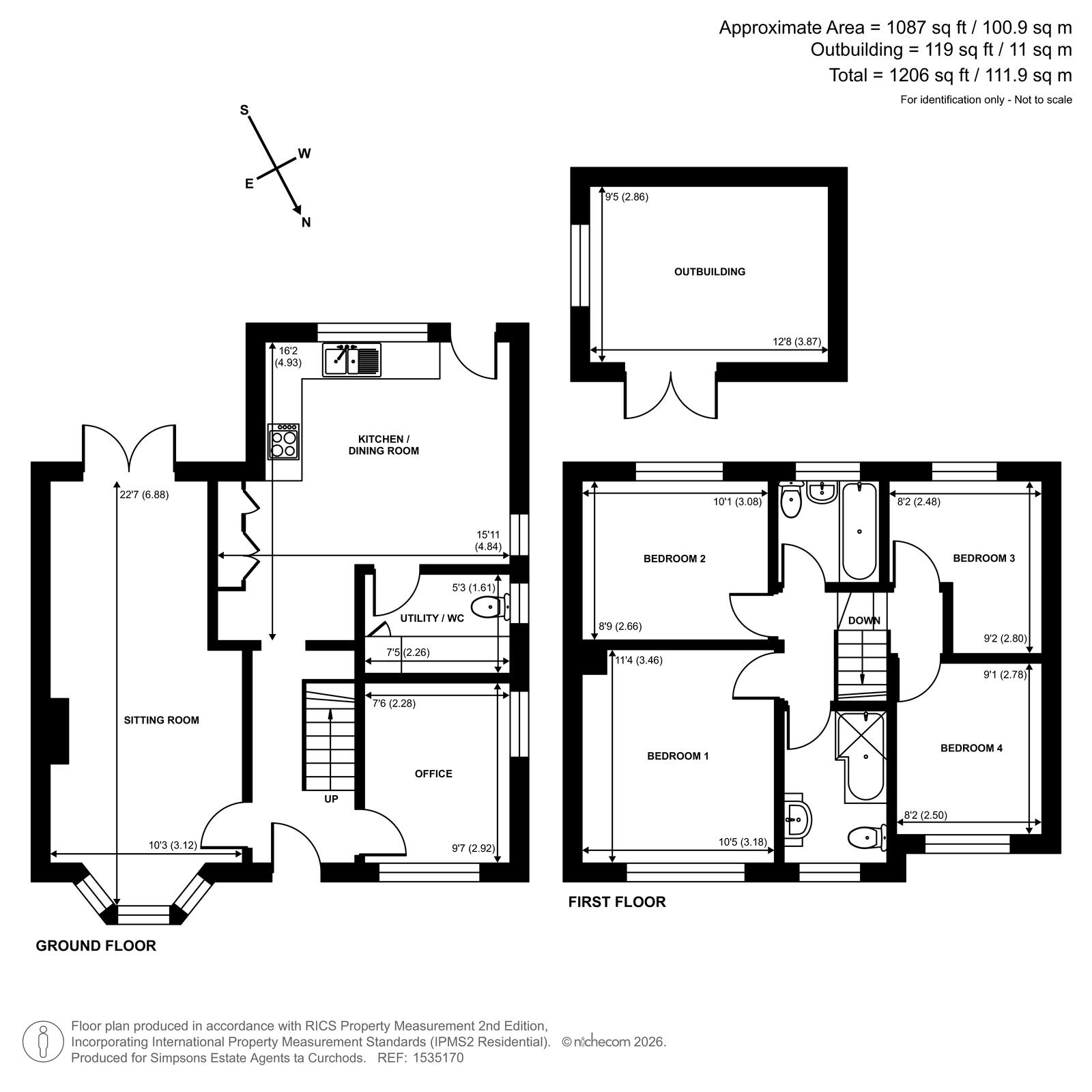 Strathcona Avenue, Little Bookham floorplan