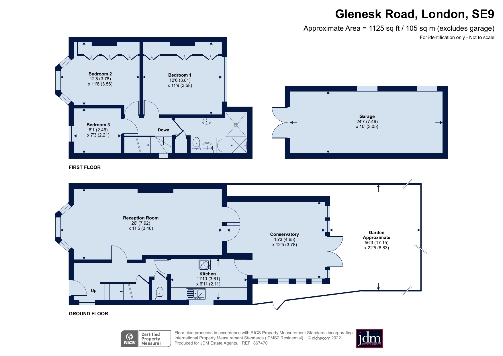 Glenesk Road, London SE9, 3 bedroom semidetached house for sale