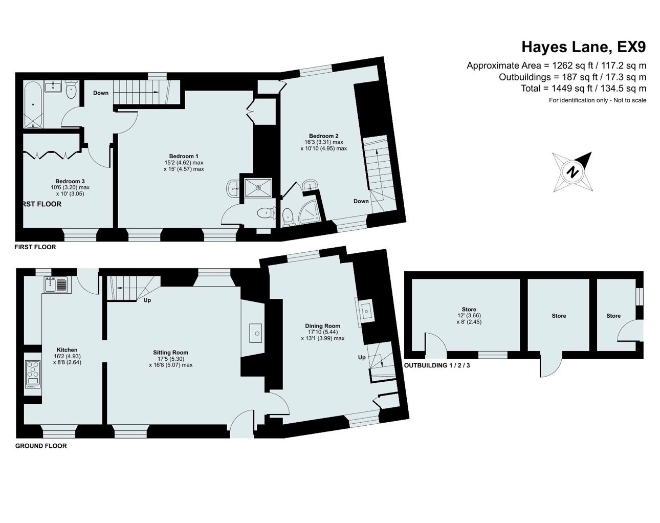 Brook Cottage, Hayes Lane, Budleigh Salterton floorplan