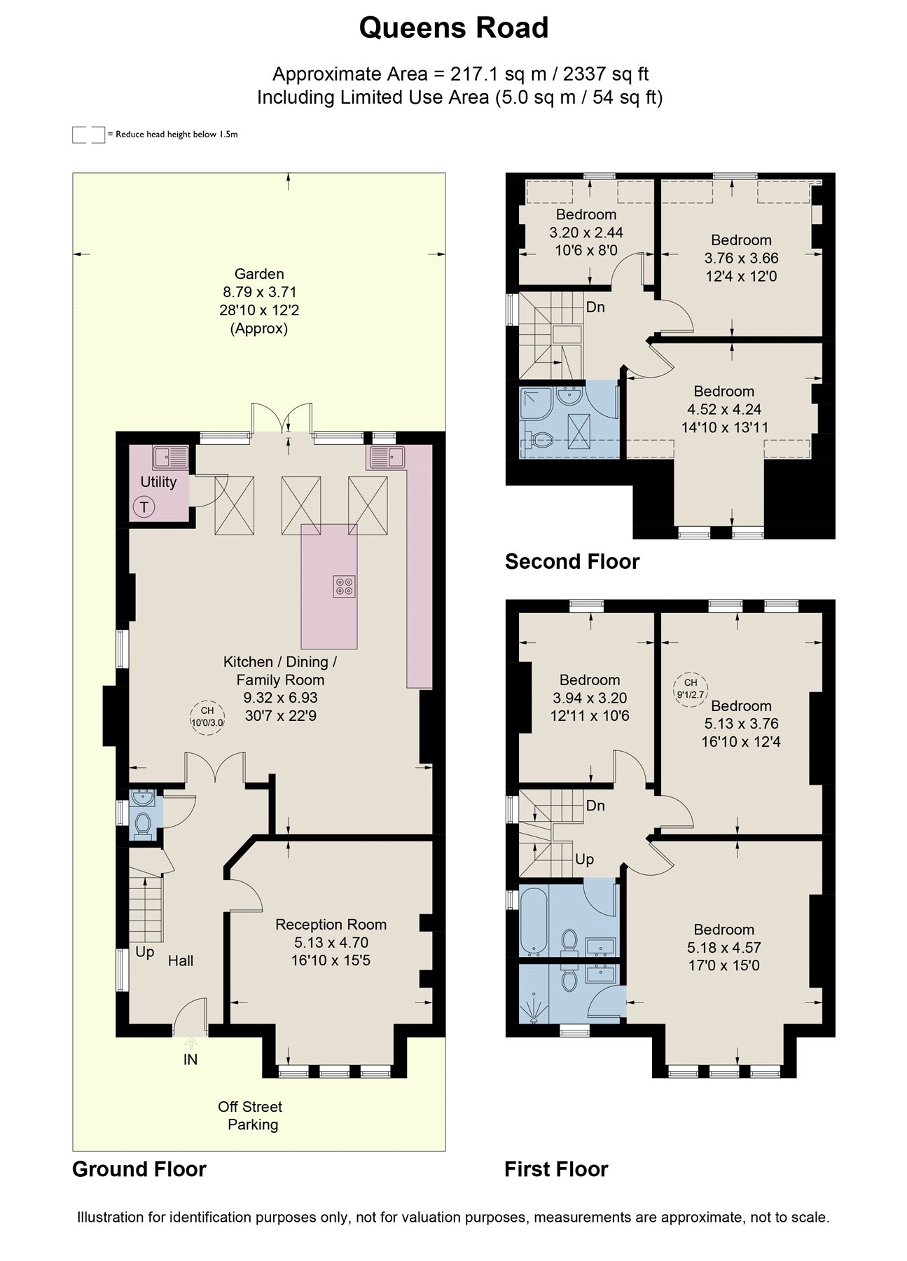 17, Queens Road, Beckenham floorplan