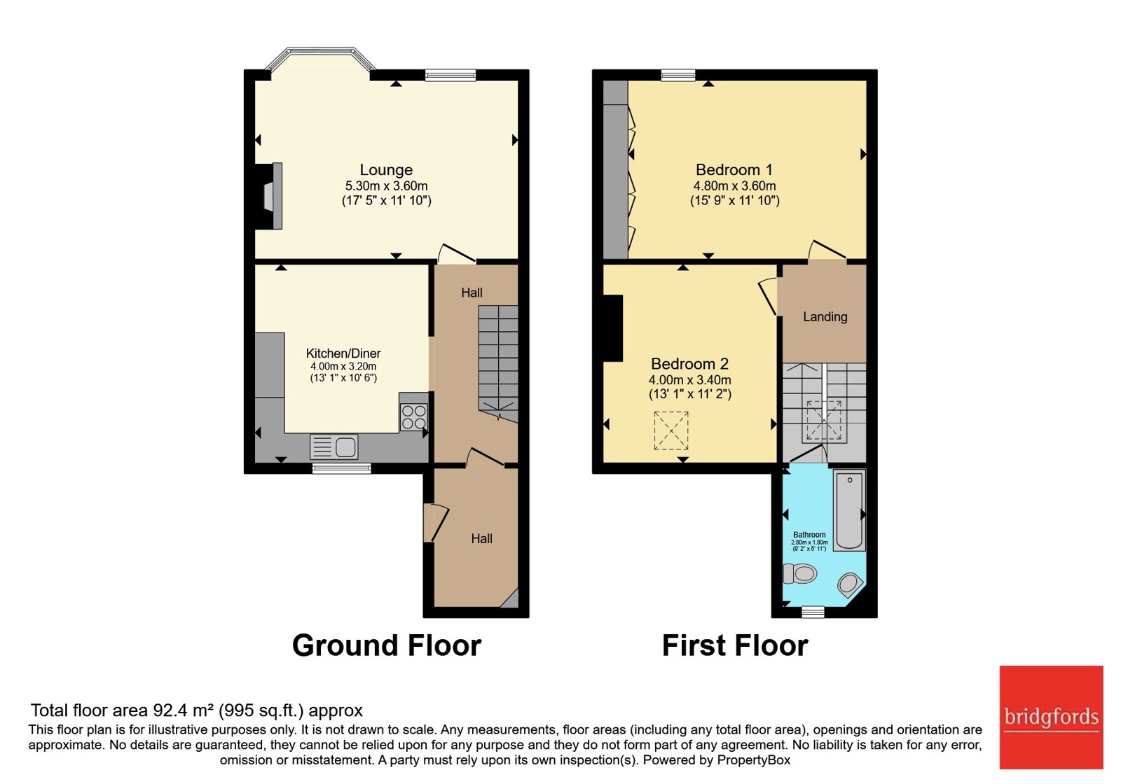 53a, Market Street, Derbyshire floorplan