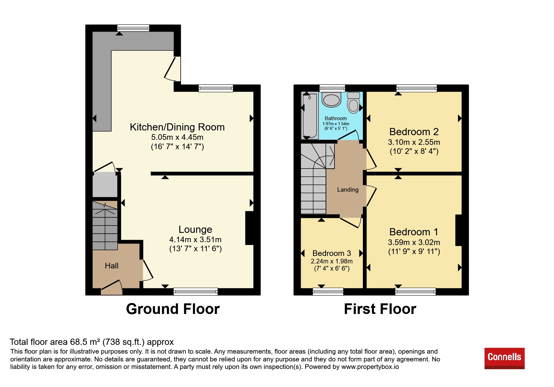 2, Watermore Close, Bristol floorplan