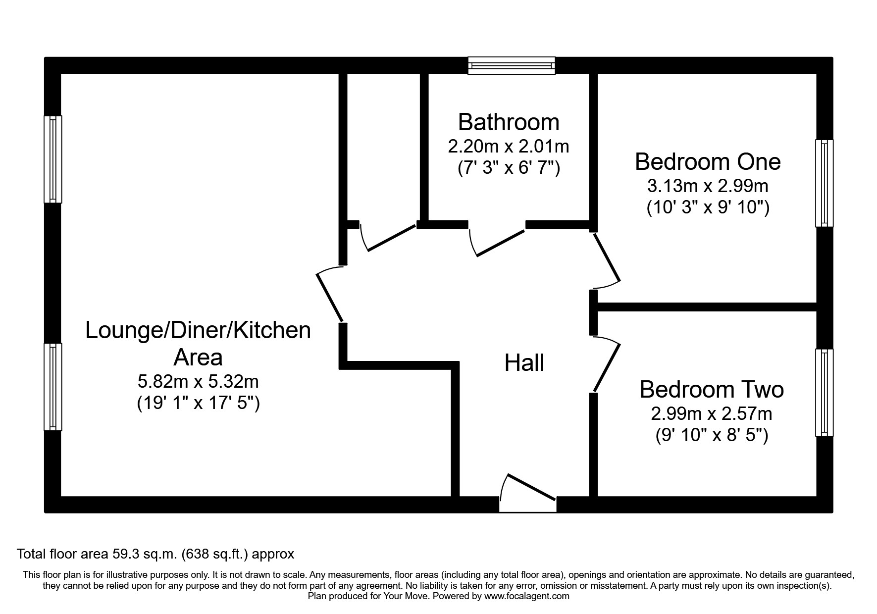 56, Badgerdale Way, Derby floorplan