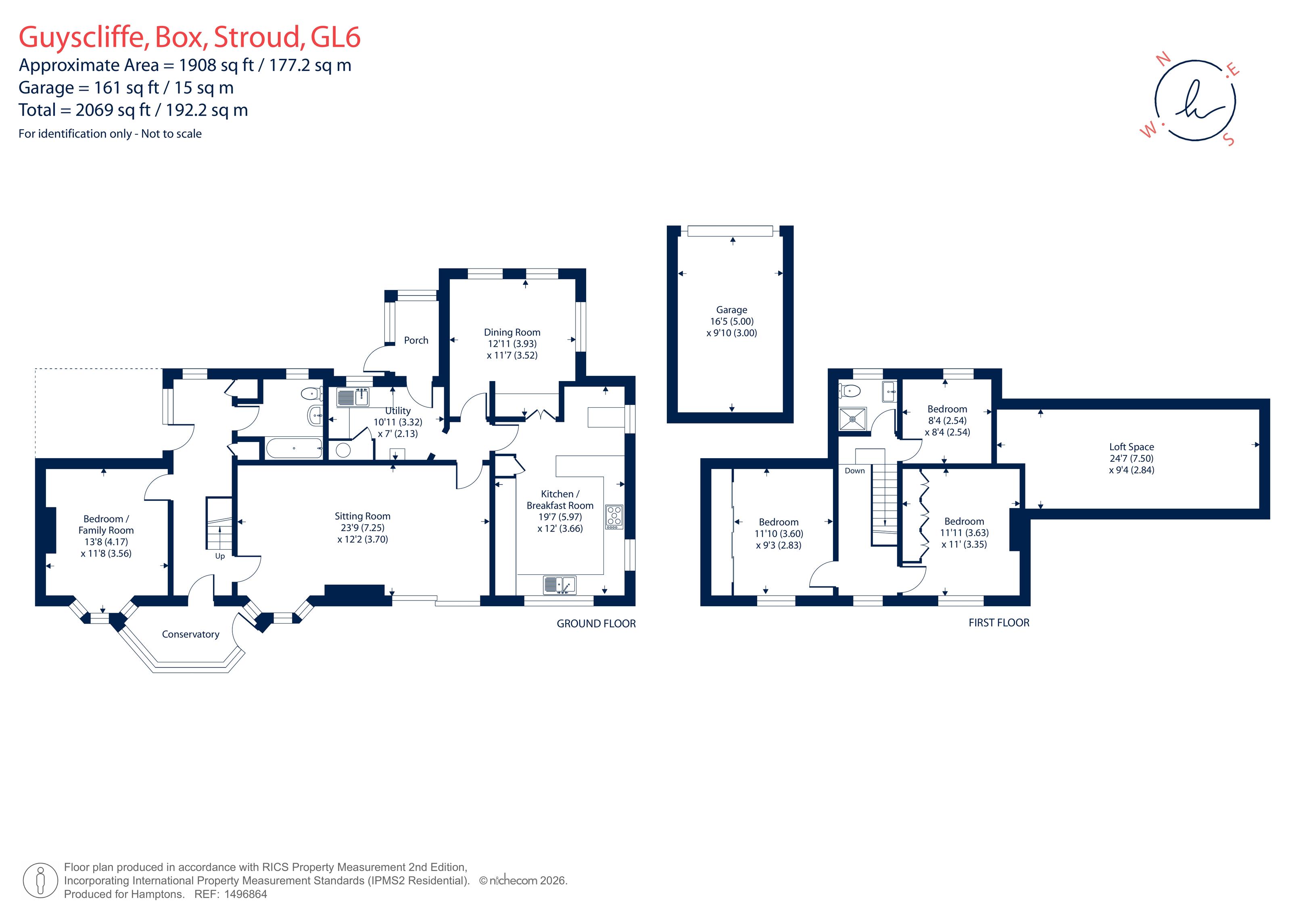 Guyscliffe, Box, Stroud floorplan
