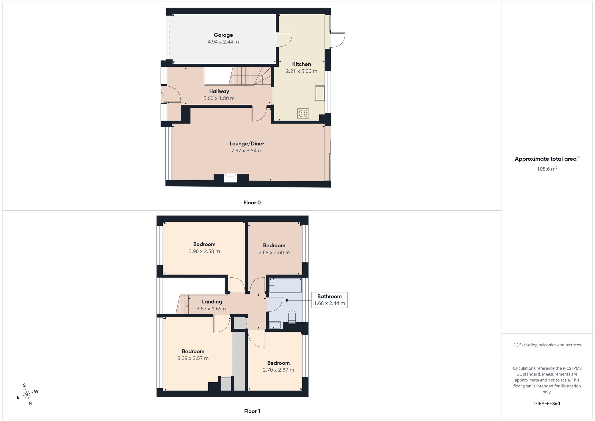 3 The Orchard, Newcastle Upon Tyne floorplan