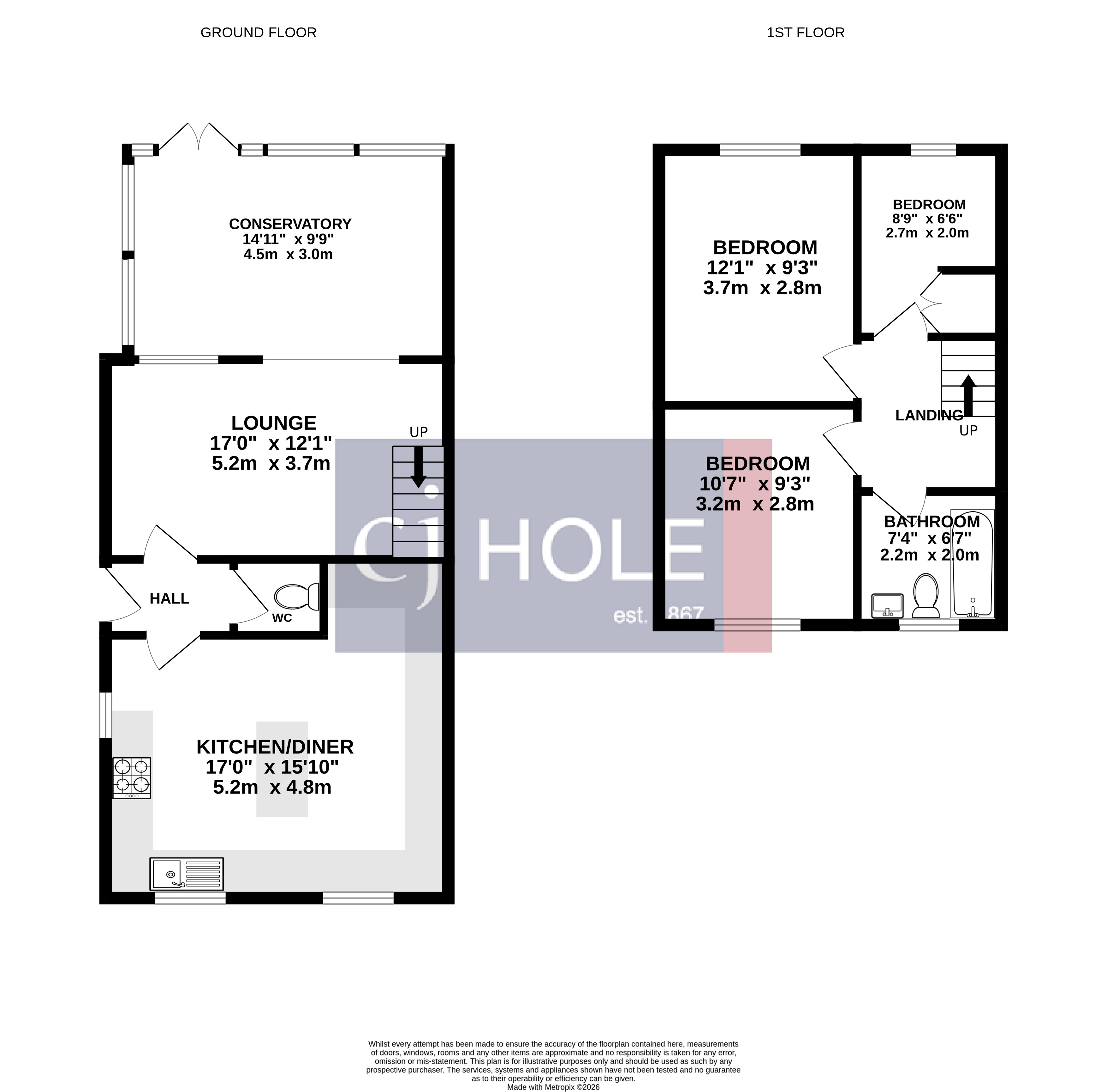 9, School Walk, Bristol floorplan