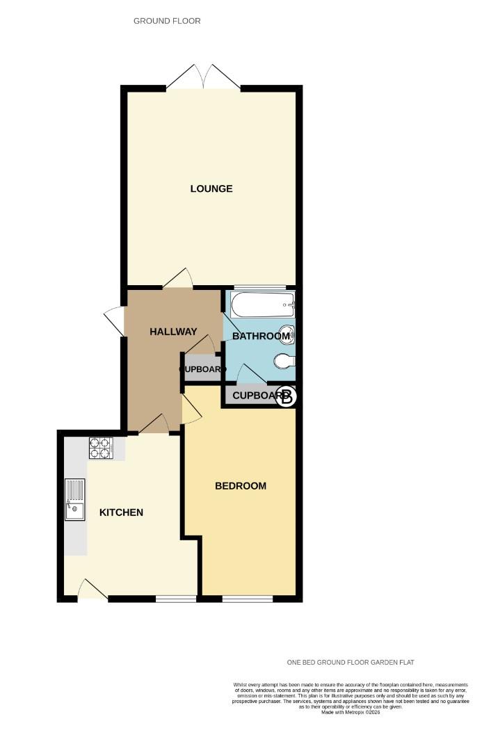 43 Cave Court, Wilder Street, Bristol floorplan