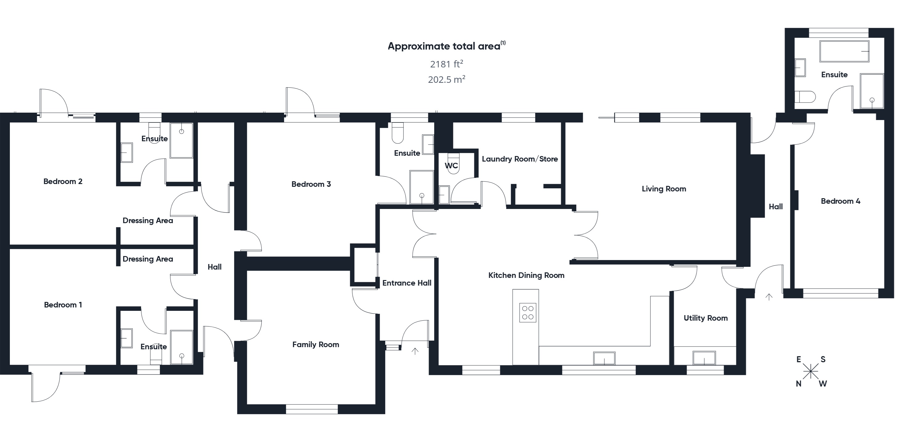 Toppesfield House, Treskinnick Cross, Bude floorplan